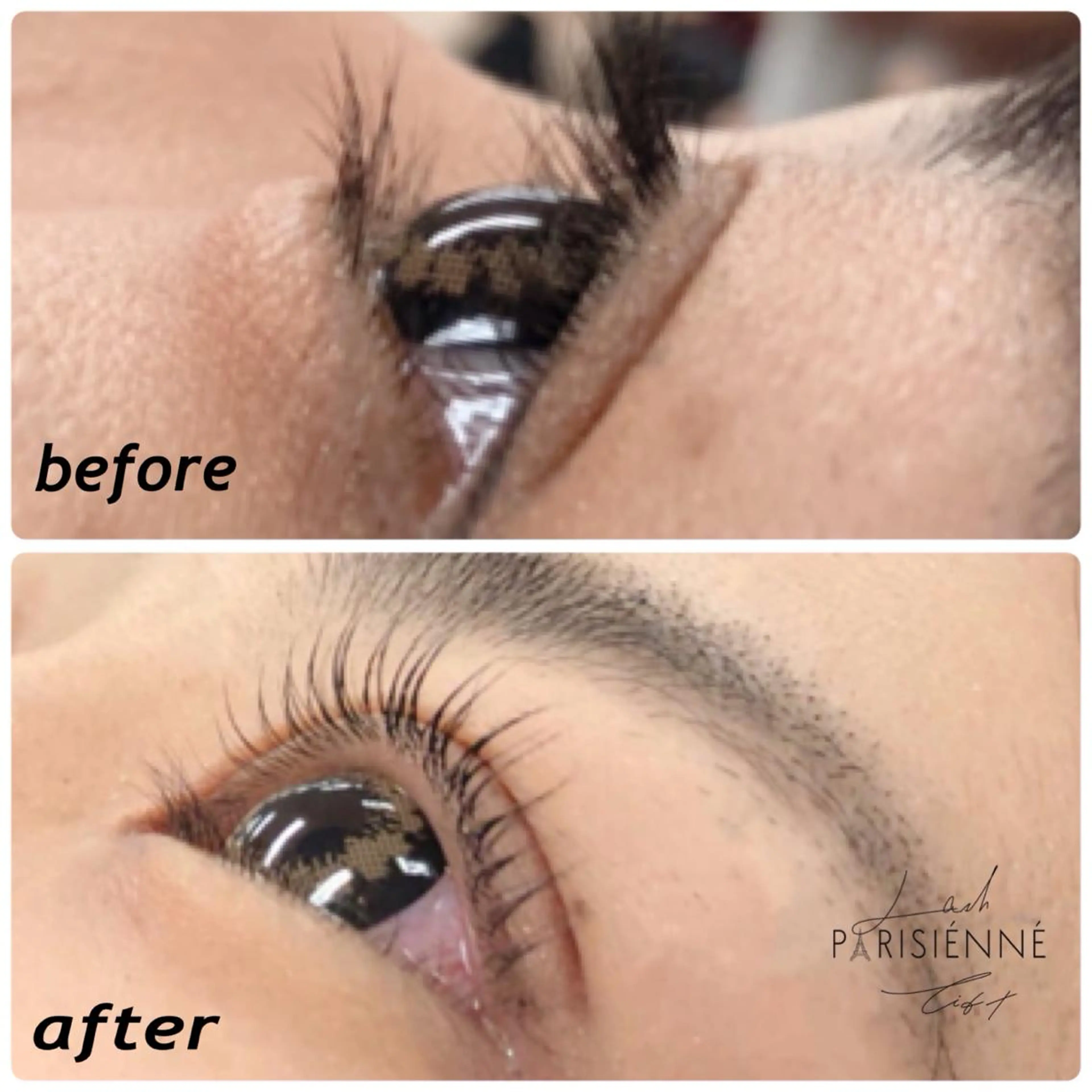 マツエク・マツパ パリジェンヌラッシュリフト MElulu YUKIのマツエク・マツパデザイン