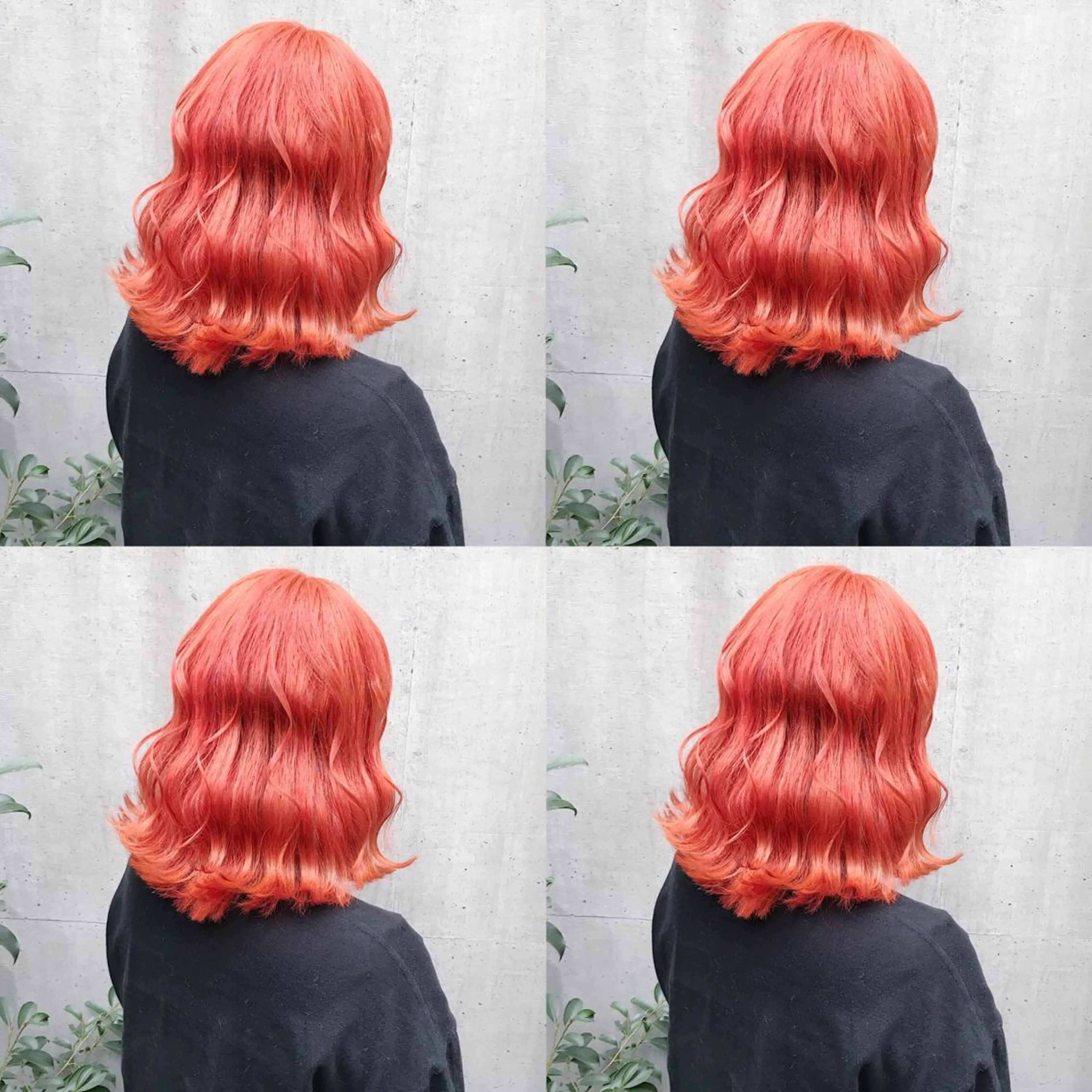 ミディアム カラー ヘアアレンジ ヘアカラー トリートメント TAKUMAブリーチ /切りっぱなし🪽のヘアスタイル