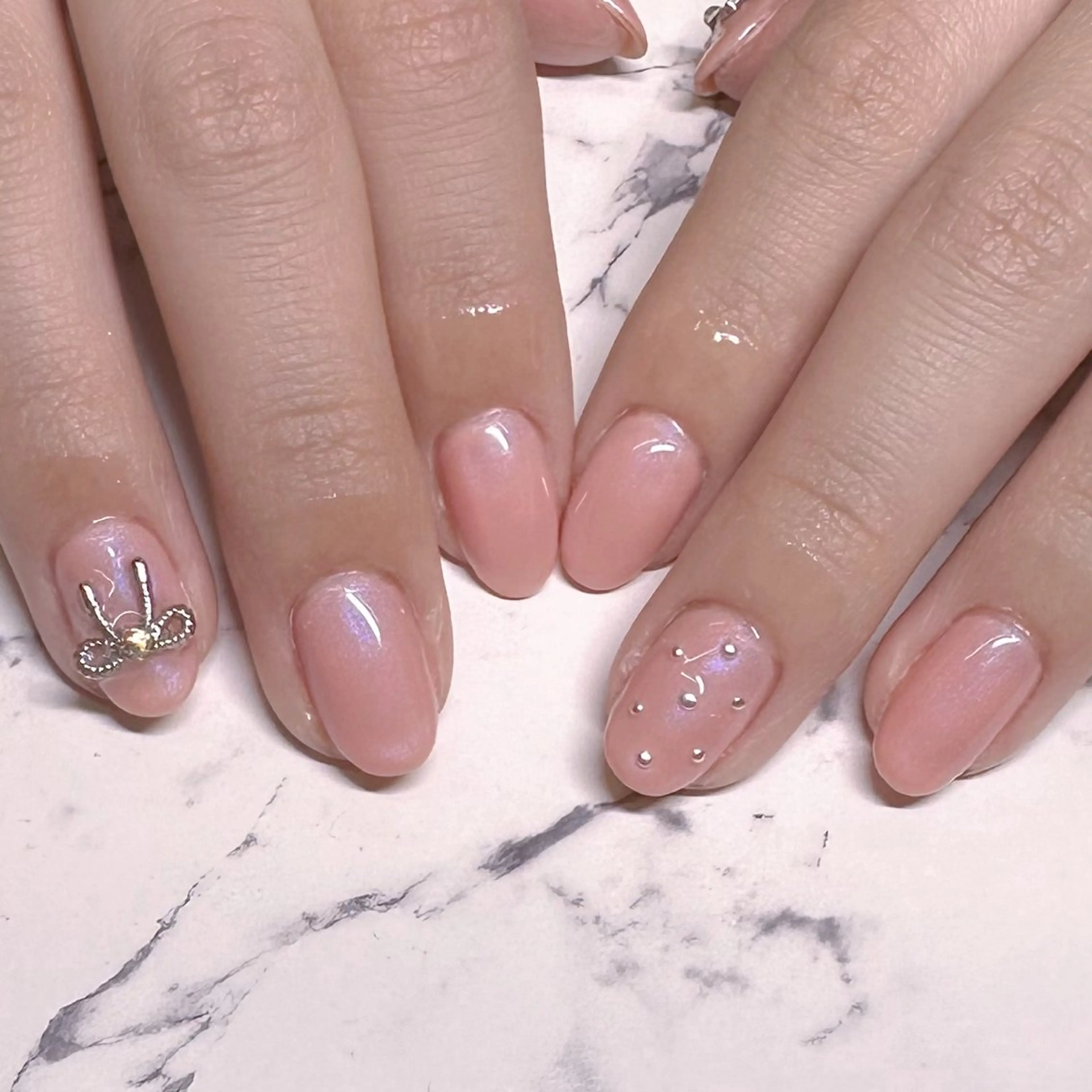 ネイル ハンドネイル I_p4ce所属・I_p4ce 🍊あい🍊のネイルデザイン