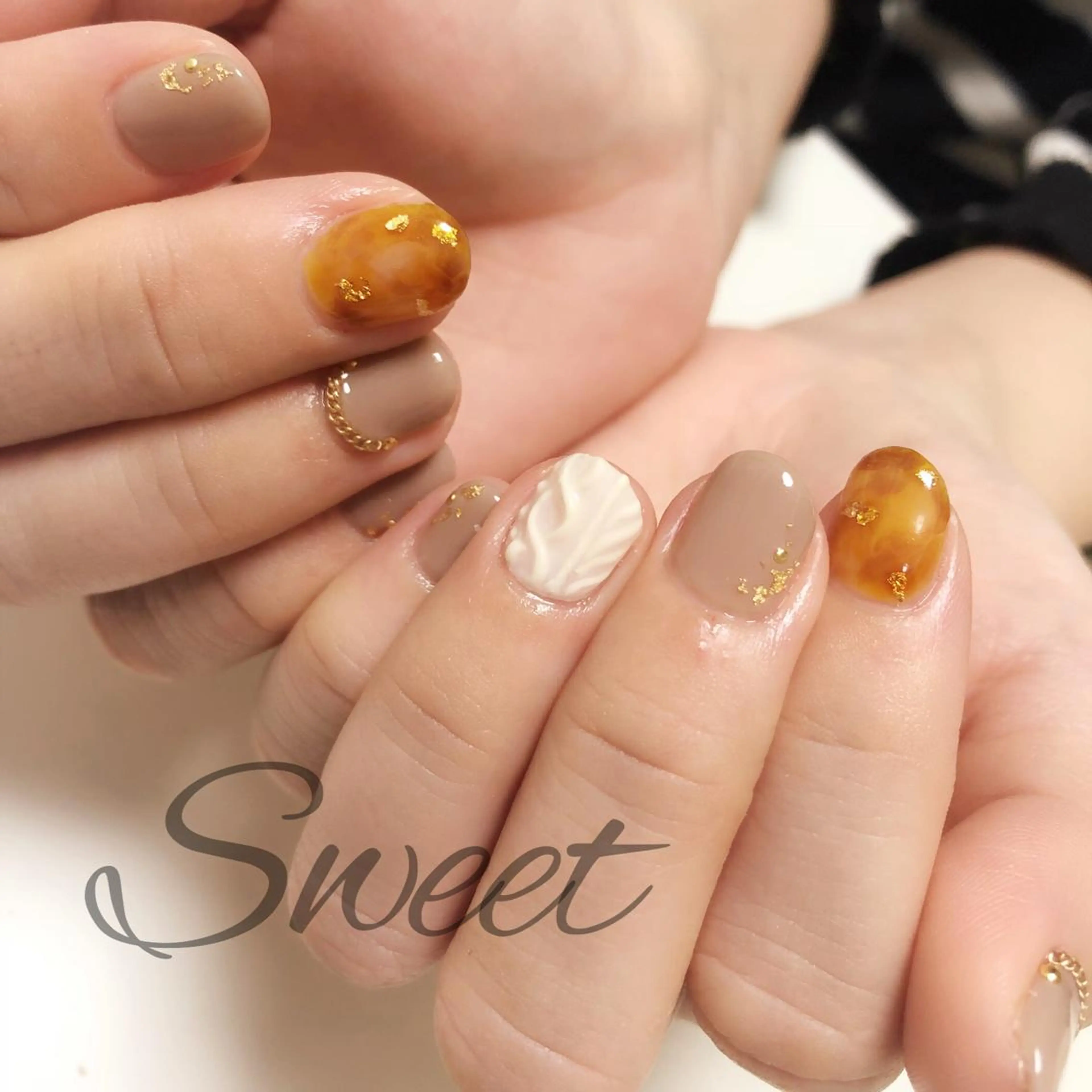 ネイル sweet 仲野陽子のネイルデザイン