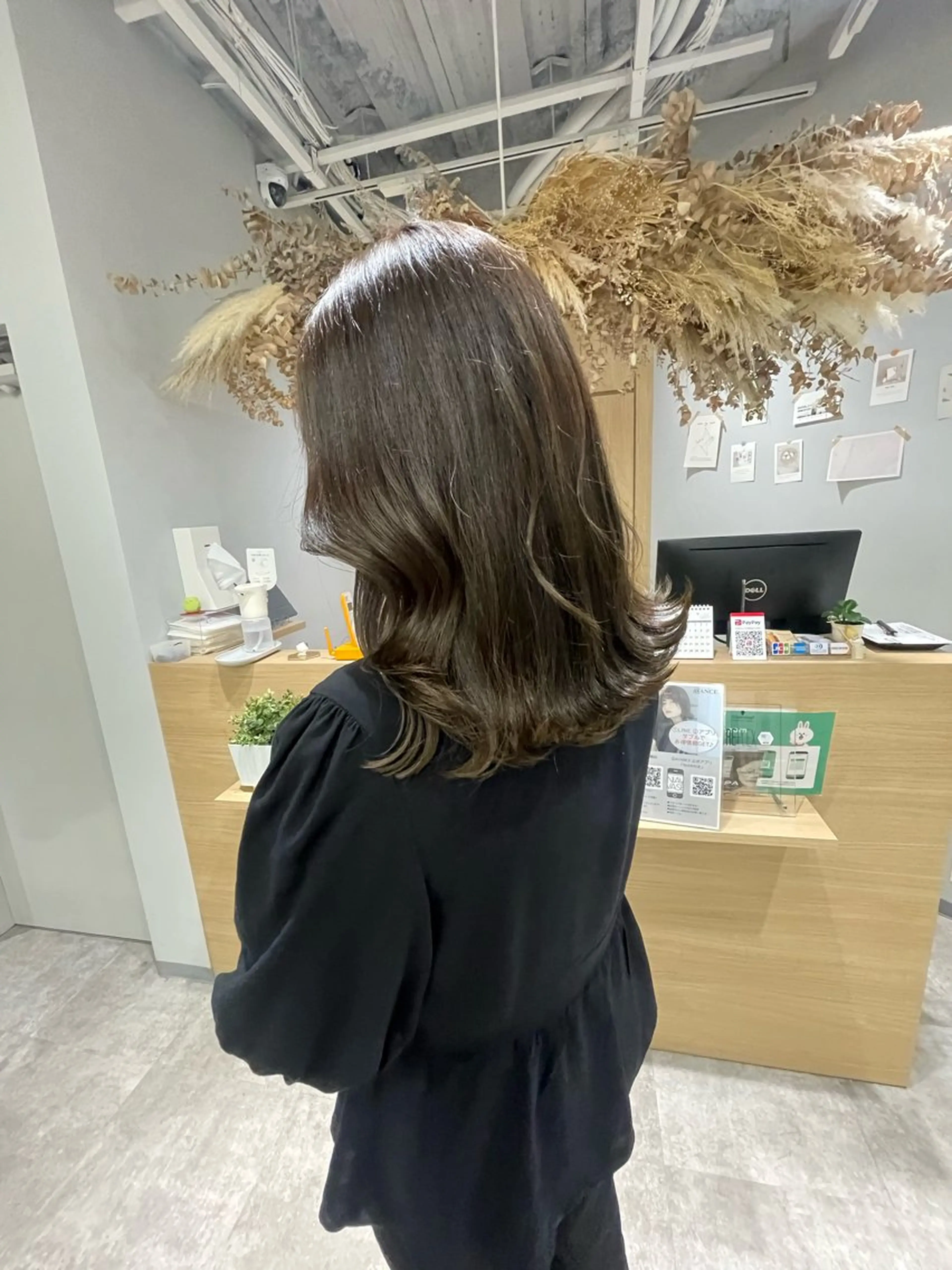 ミディアム カラー Zina【梅田】 /田中 沙弥のヘアスタイル