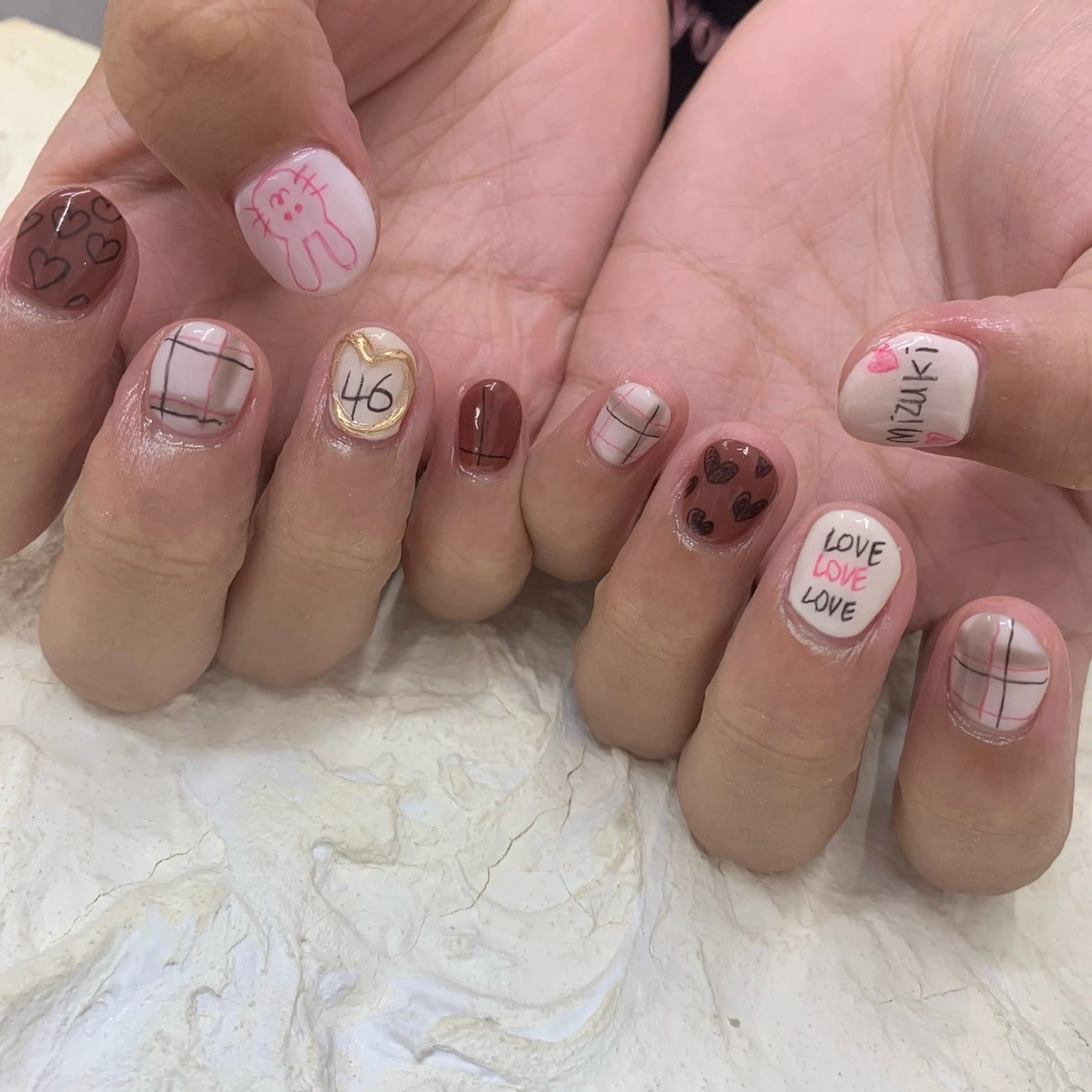 ネイル マキノ ユイのネイルデザイン