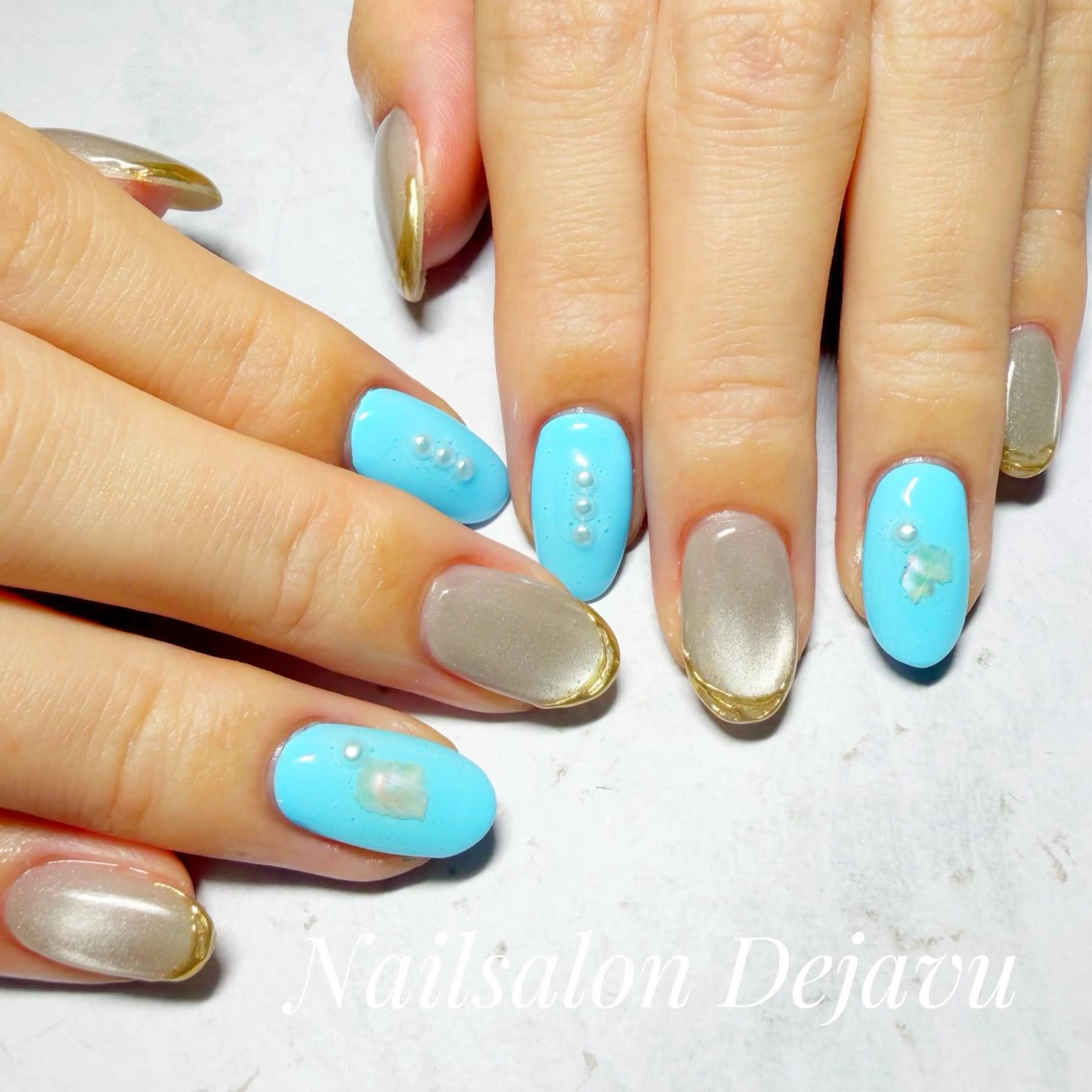 ネイル ハンドネイル Nail salon Dejavu 🌿のネイルデザイン