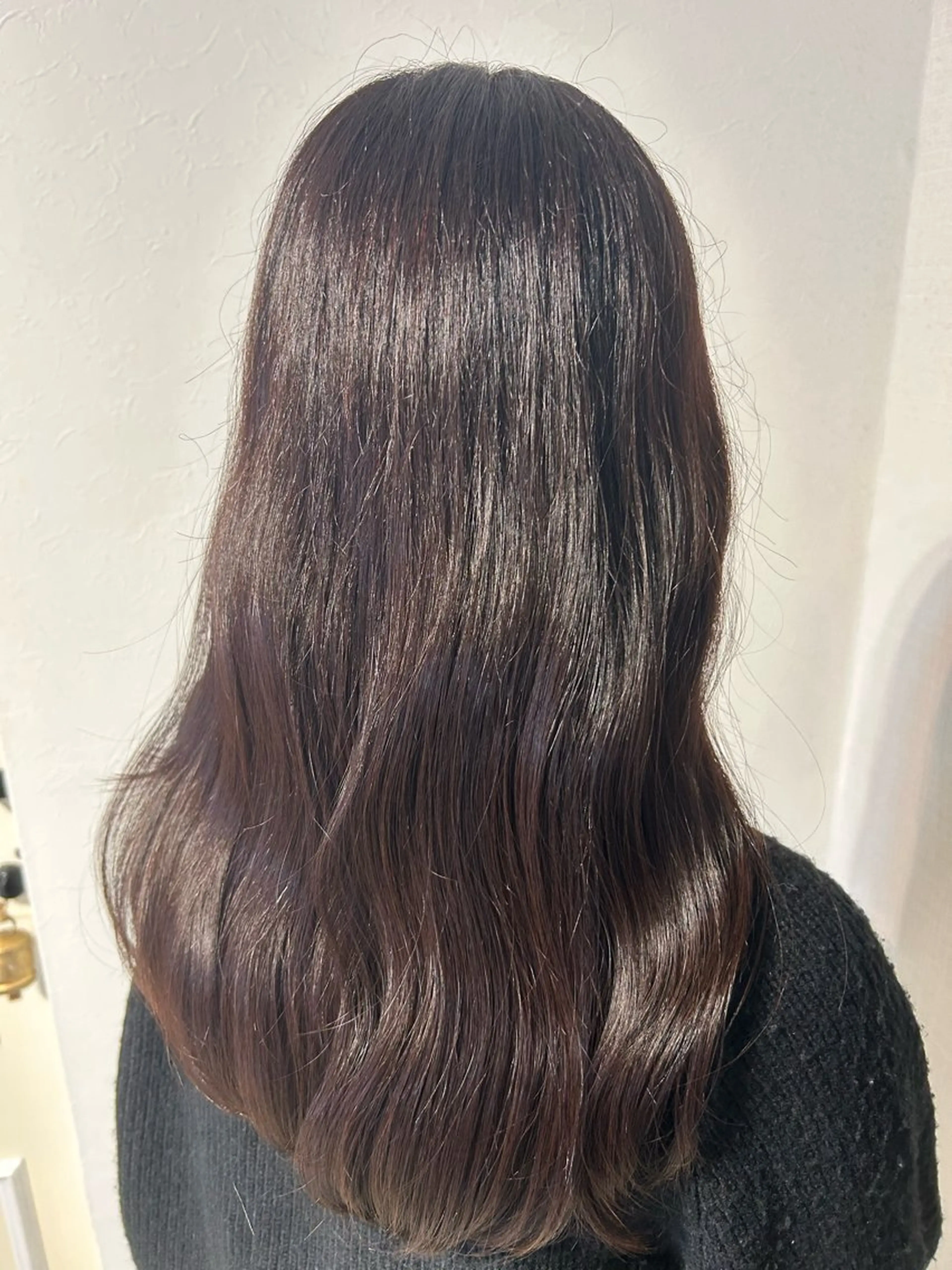 ロング カラー ブラウンカラー annuy ハルタのヘアスタイル