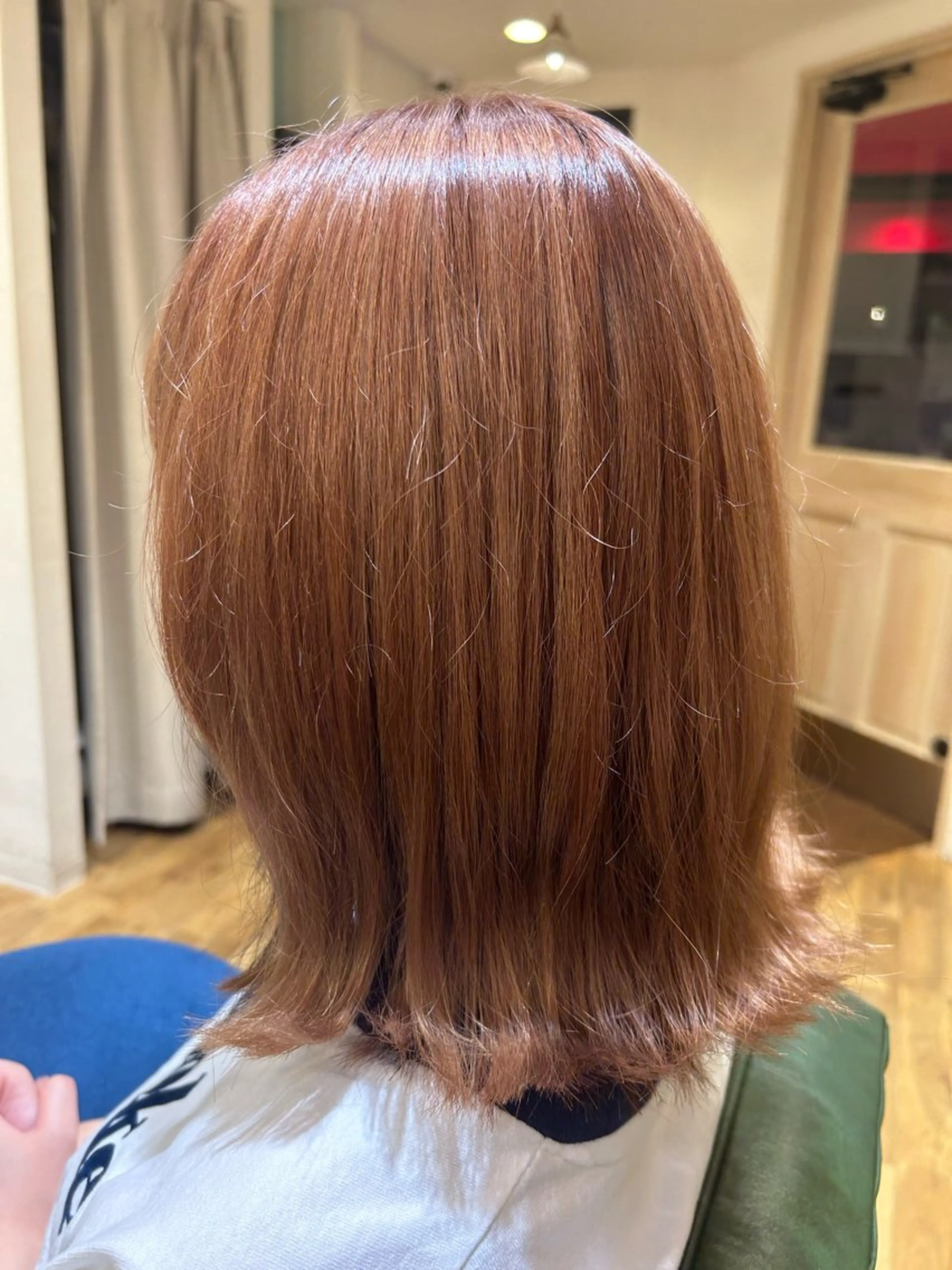 ミディアム カラー 髪質改善 トリートメント ヘアカラー トリートメント 艶カラー /Chitose🎀のヘアスタイル