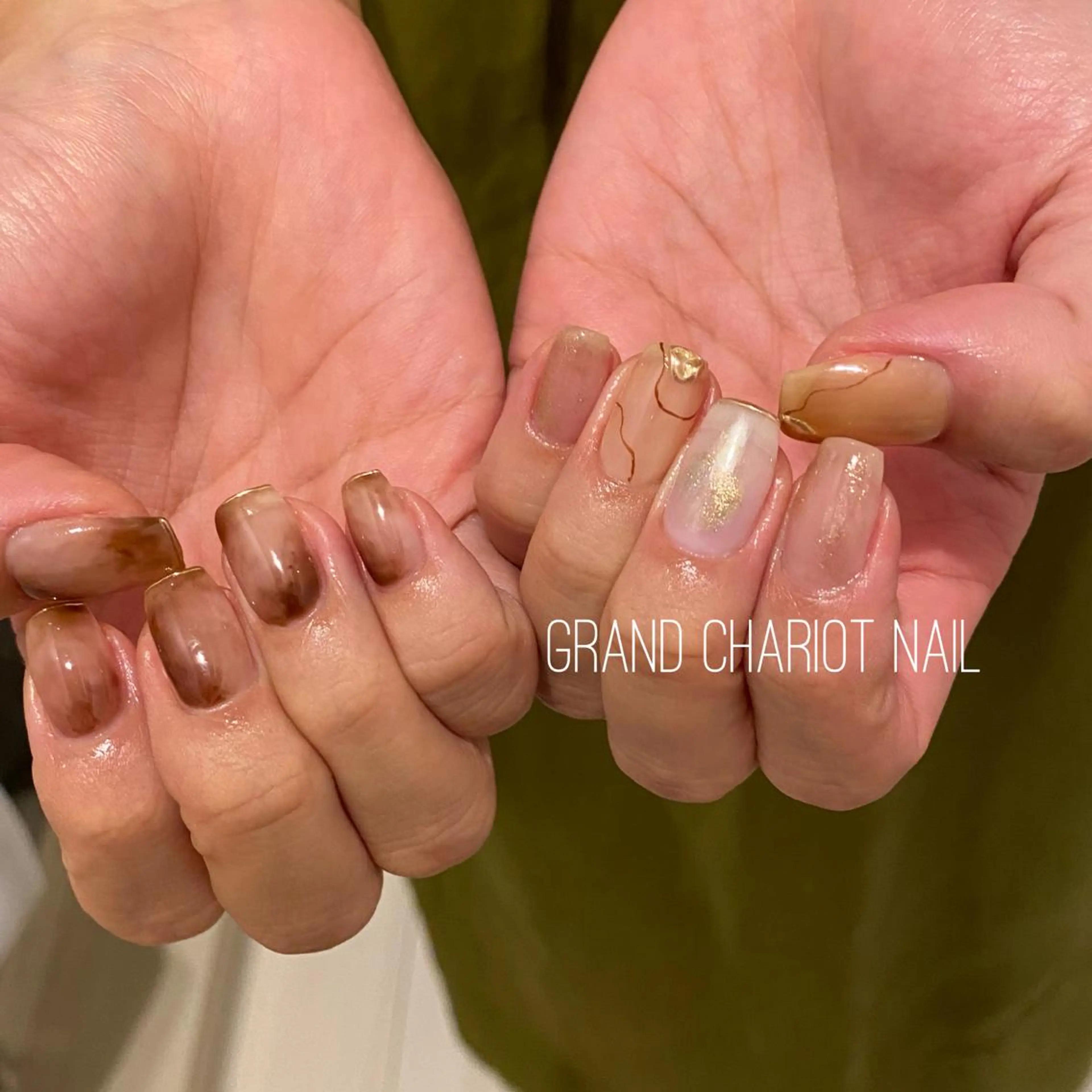 ネイル NORA nail UMEDA MAIのネイルデザイン