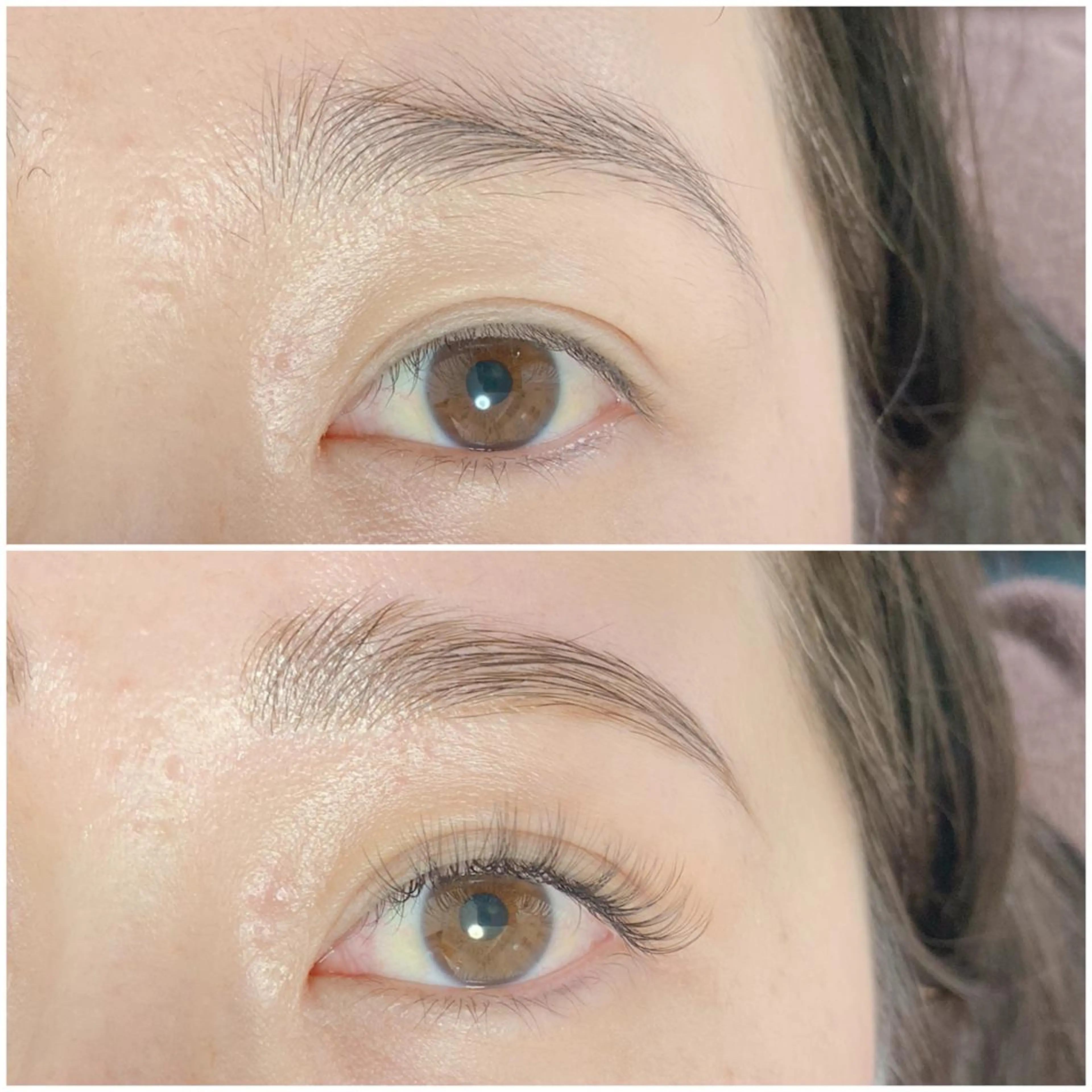 マツエク・マツパ アイブロウ ハリウッドブロウリフト ボリュームラッシュ Flor上大岡 ＊フルノ リナ＊のマツエク・マツパデザイン