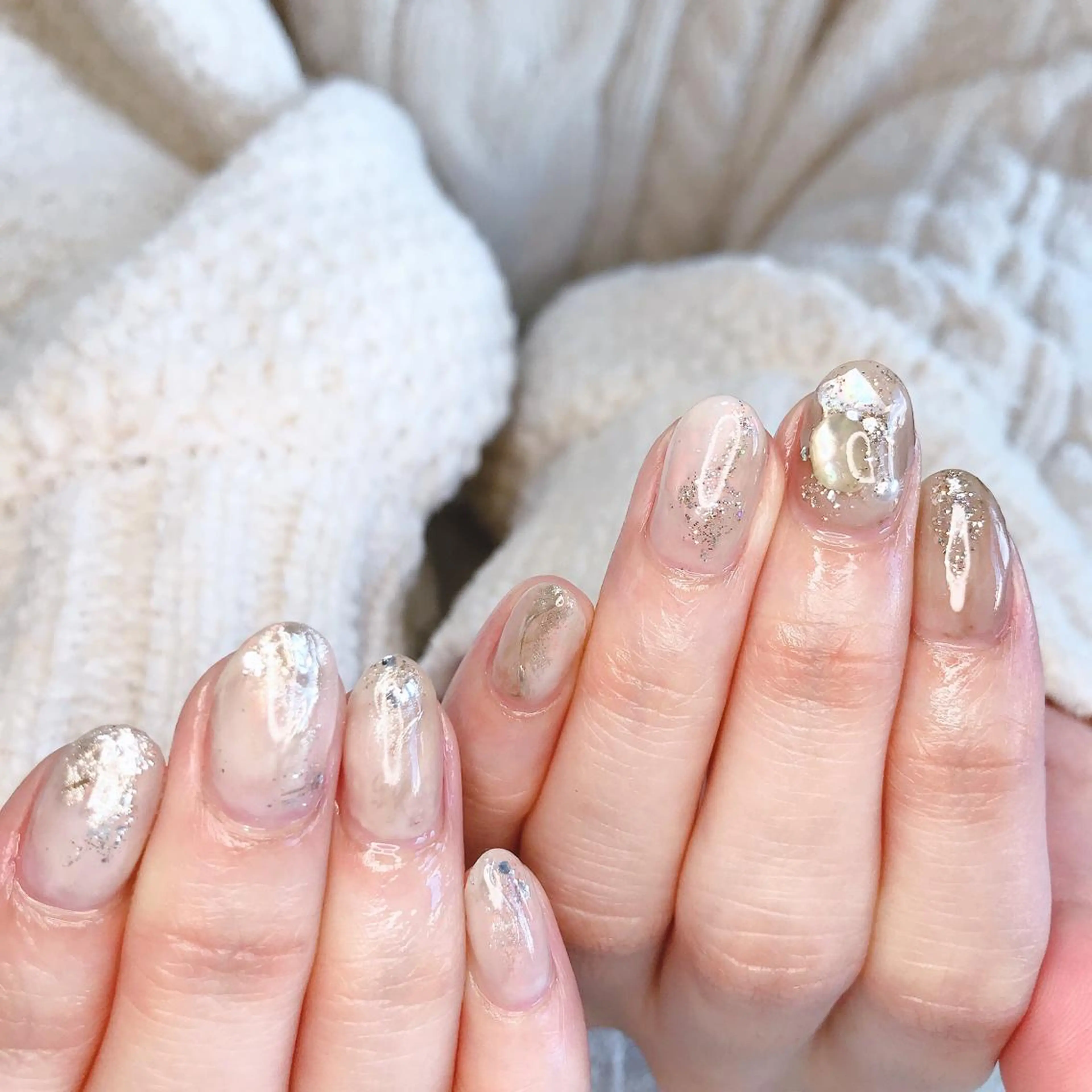 ネイル キラキラネイル ニュアンスネイル private salon G所属・goto yoshikoのその他イメージ