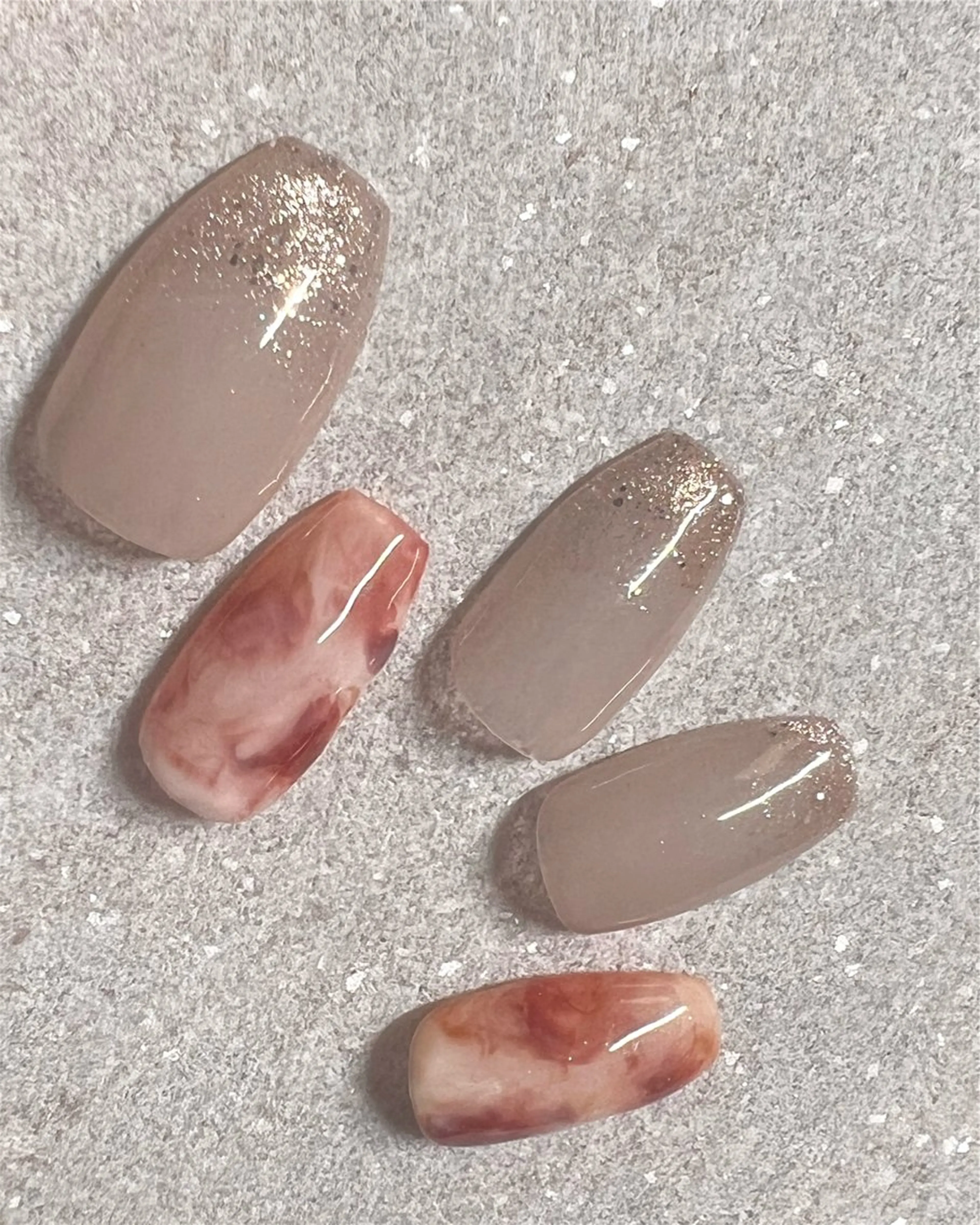 メンズ ネイル 爪ケア/深爪 自爪育成 🐰えむのネイルデザイン