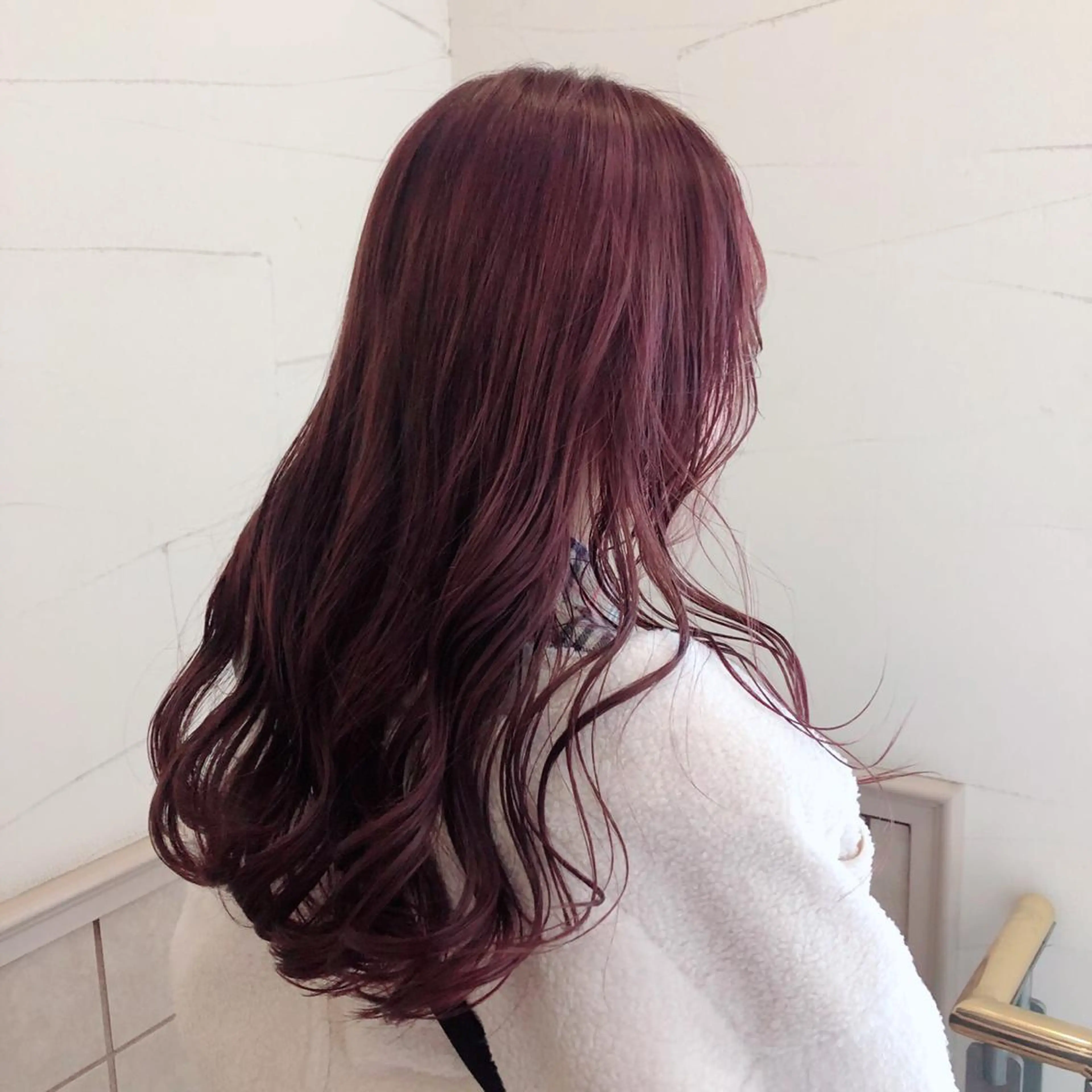 ミディアム カラー ブリーチ メンズ特化 古賀陸斗のヘアスタイル