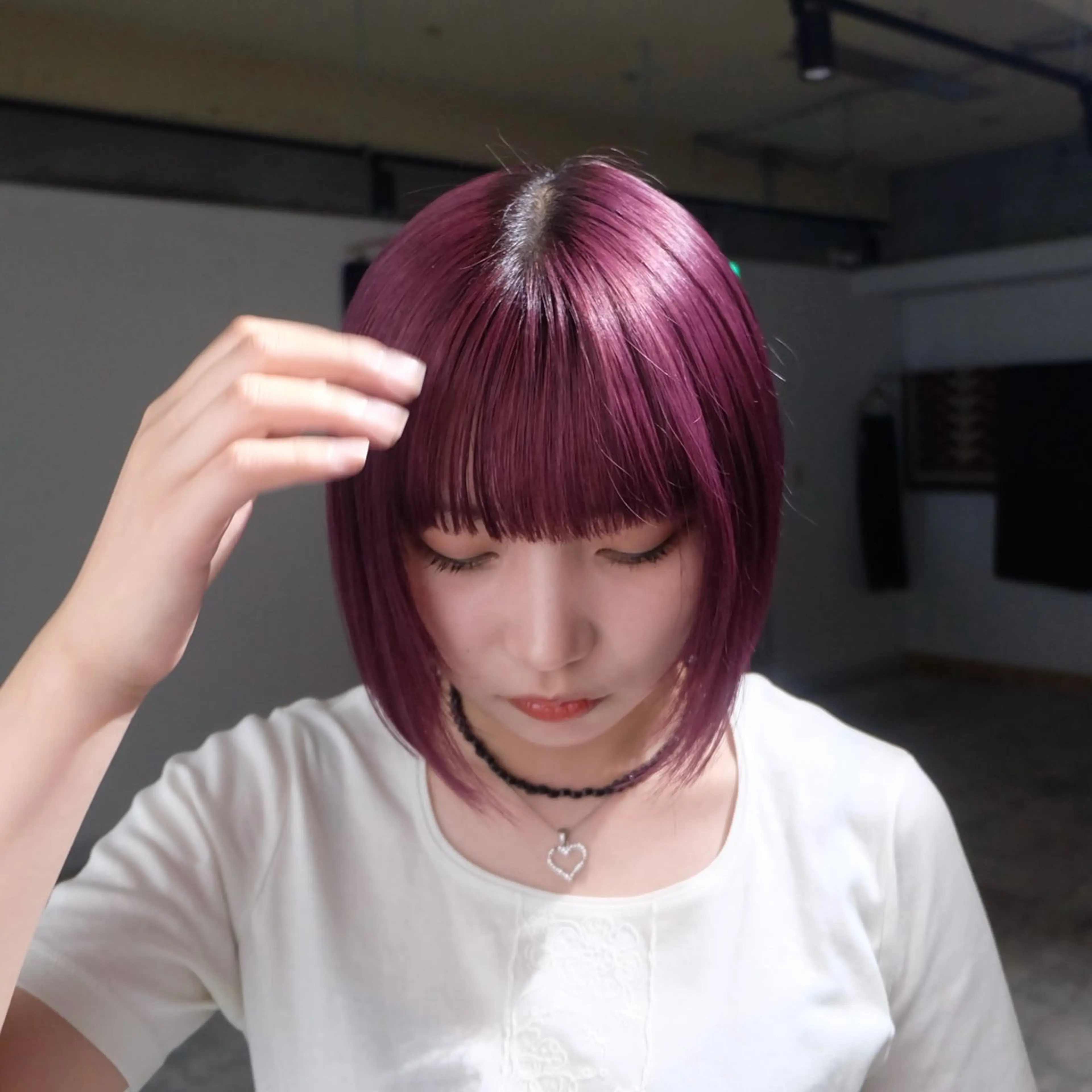 カラー 佐藤 しずくのヘアスタイル