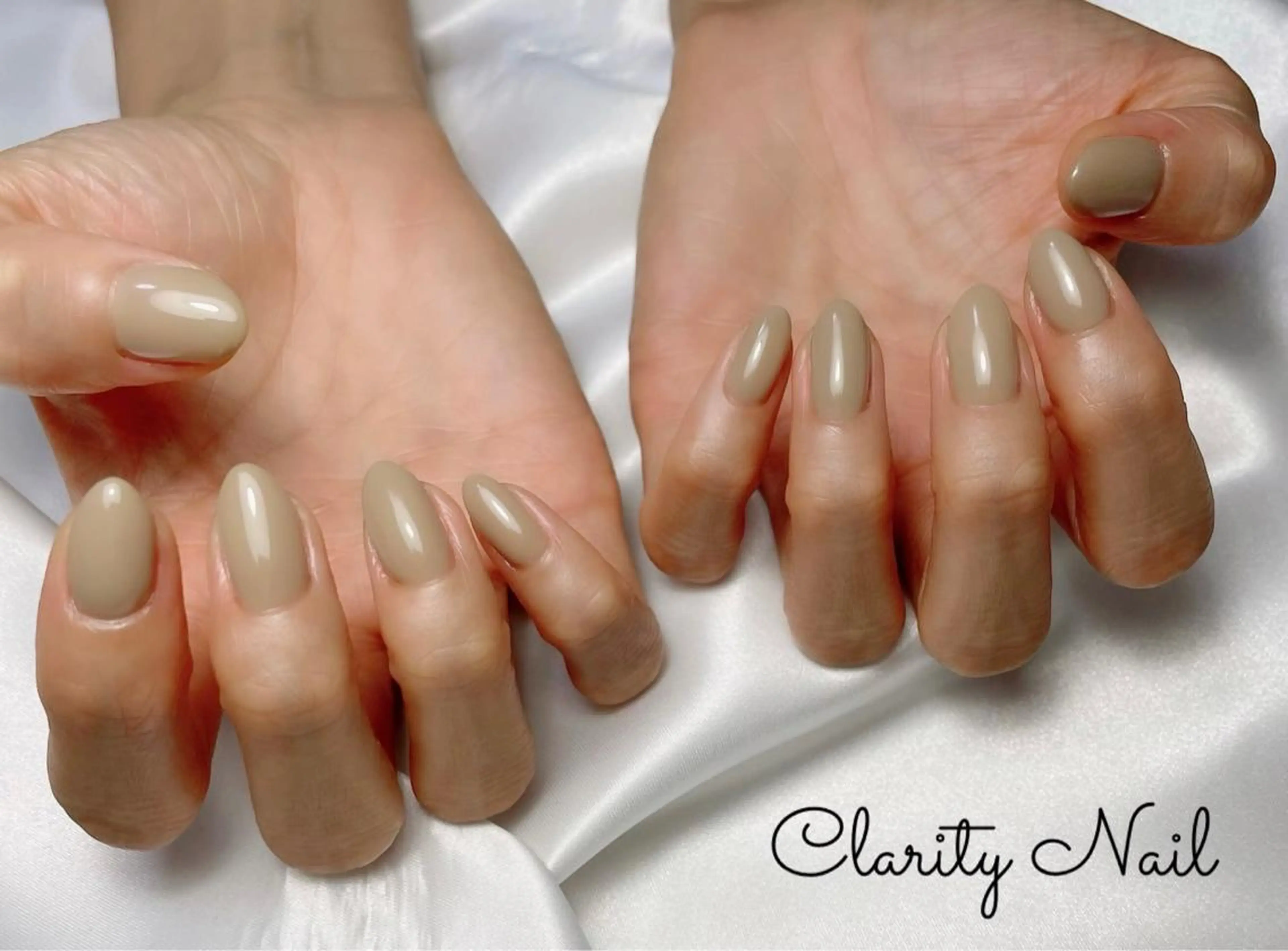 ネイル ワンカラーネイル ハンドネイル Clarity Nailのネイルデザイン
