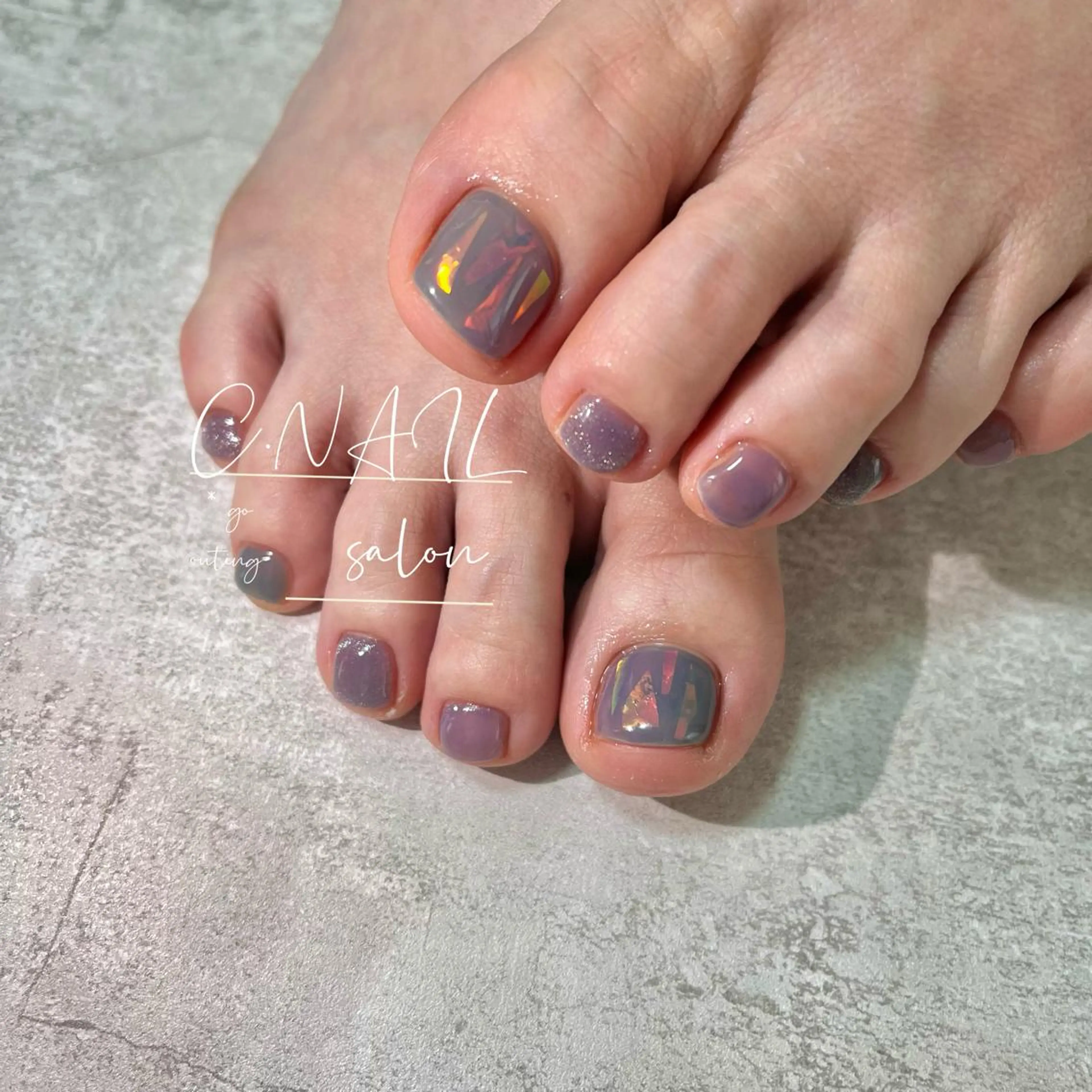 ネイル フットネイル フットネイル C.Nail &Eye筑紫駅のネイルデザイン