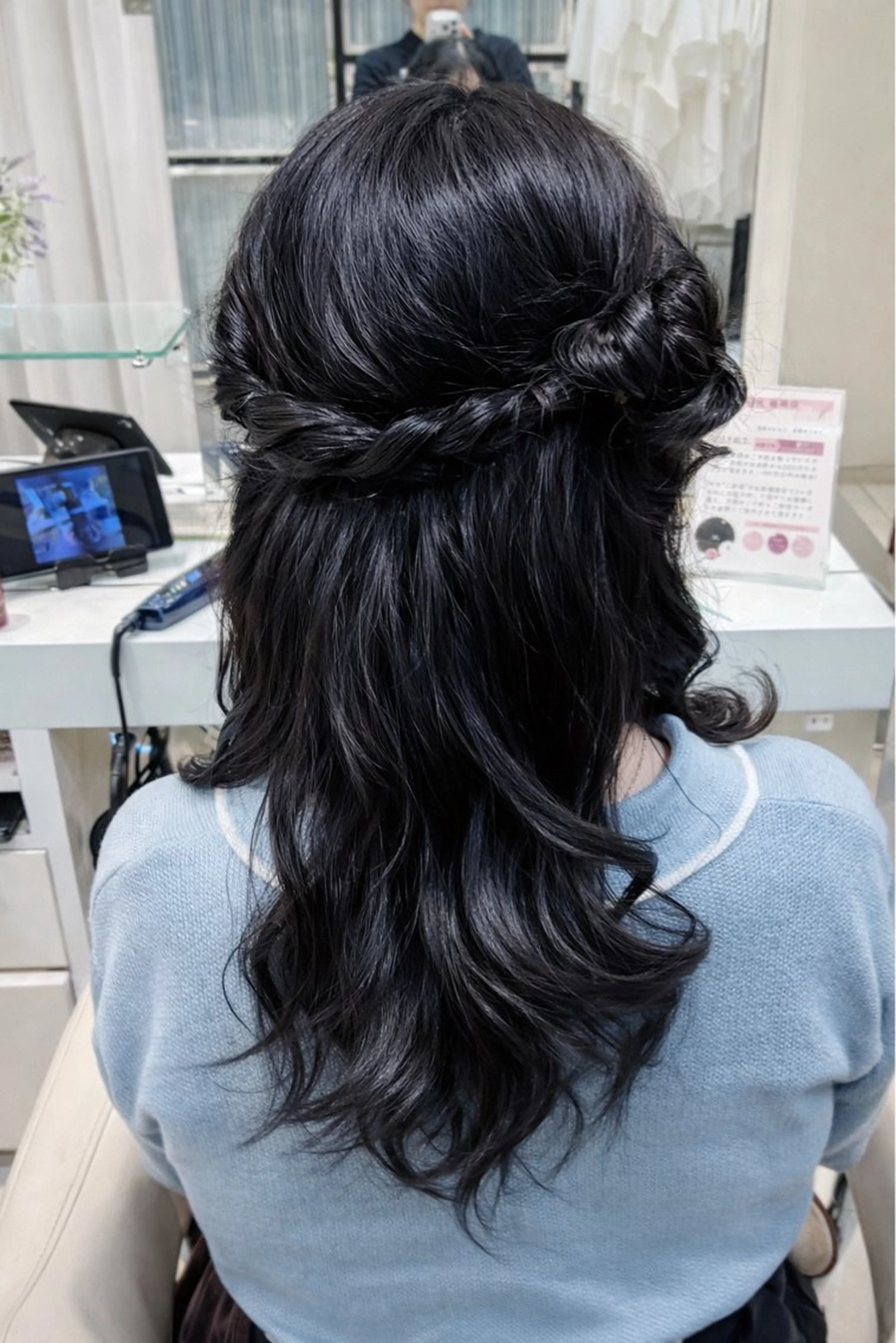 ロング カラー 黒髪 透明感カラー 池袋/レディース/ カラー特化/さくらのヘアスタイル