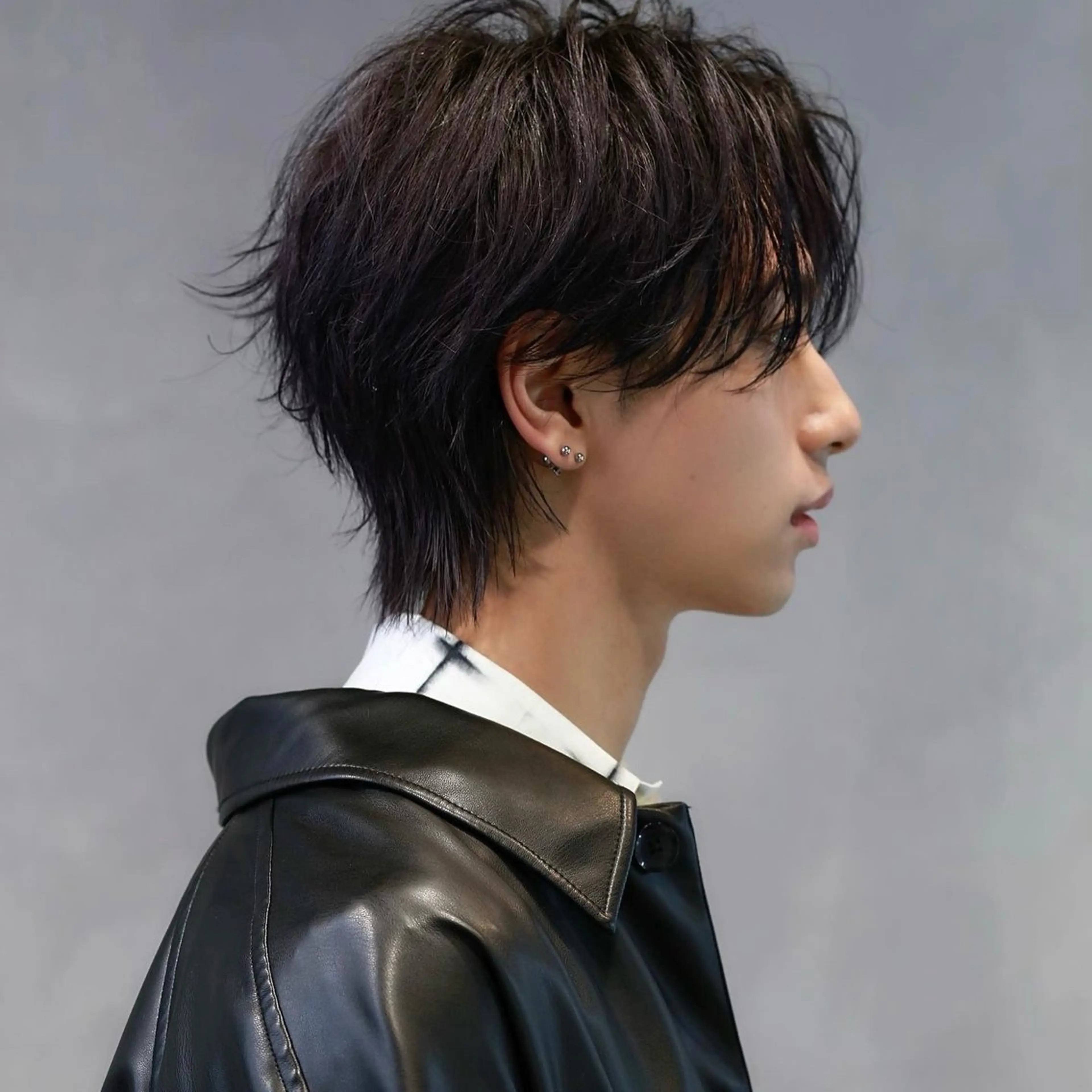 ショート パーマ メンズ カット パーマ 超有名店から独立/ メンズ特化/ジンのヘアスタイル