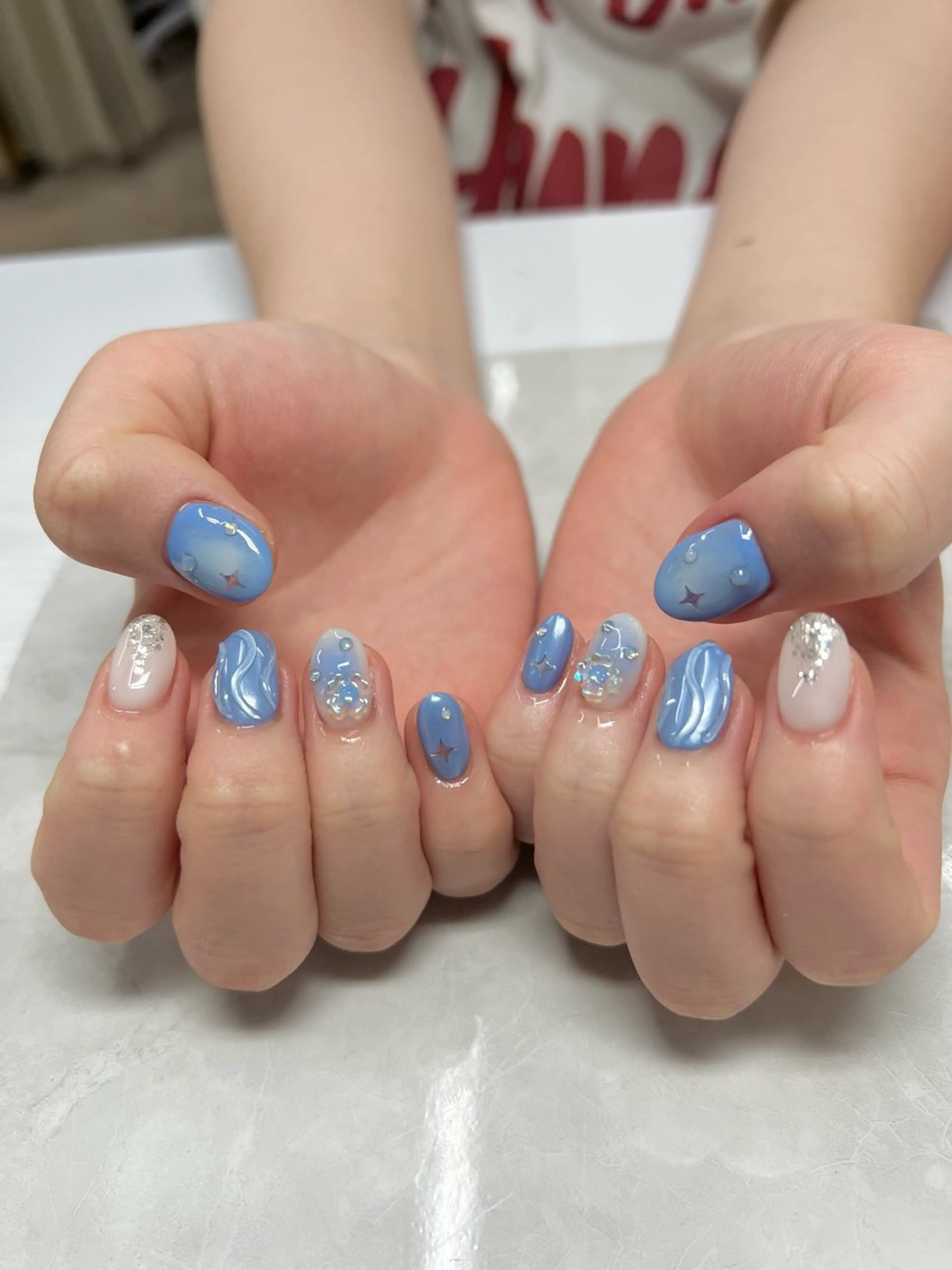 ネイル AISAフィル× ハードモチ最強のネイルデザイン