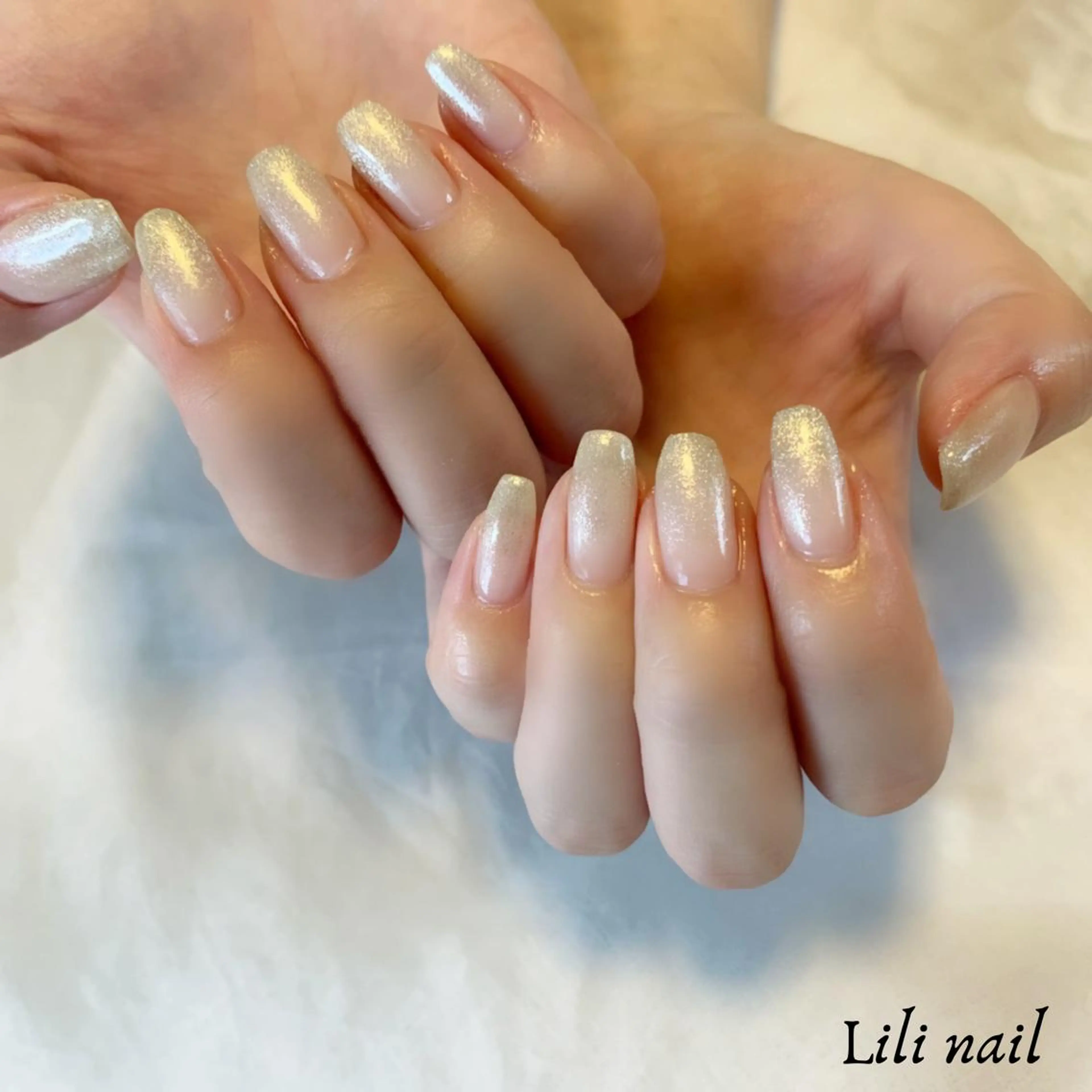 ネイル マグネットネイル ハンドネイル Lilibeauty salonのネイルデザイン