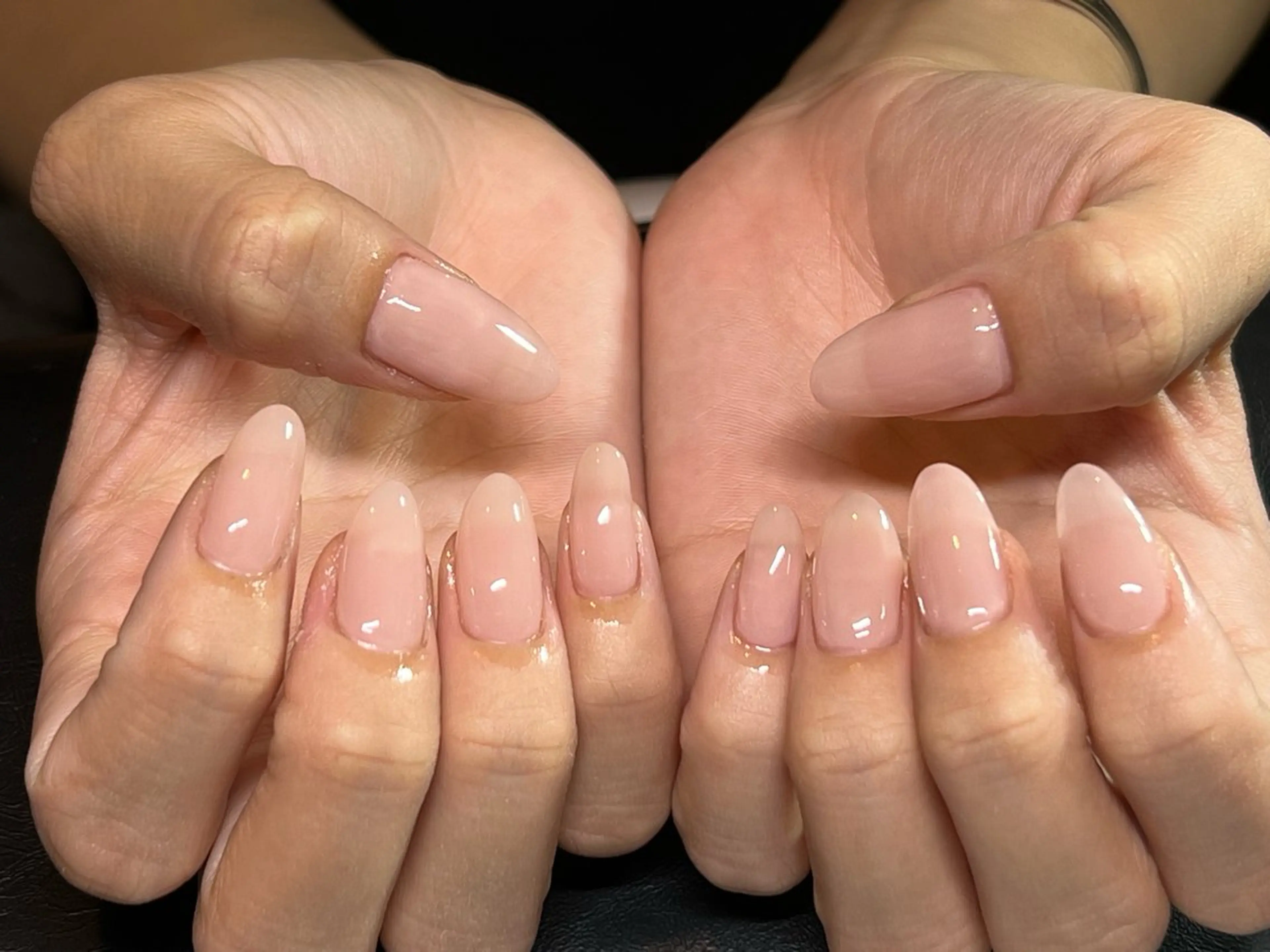 ネイル 長さ出し ハンドネイル Nail salon Kahuuのネイルデザイン