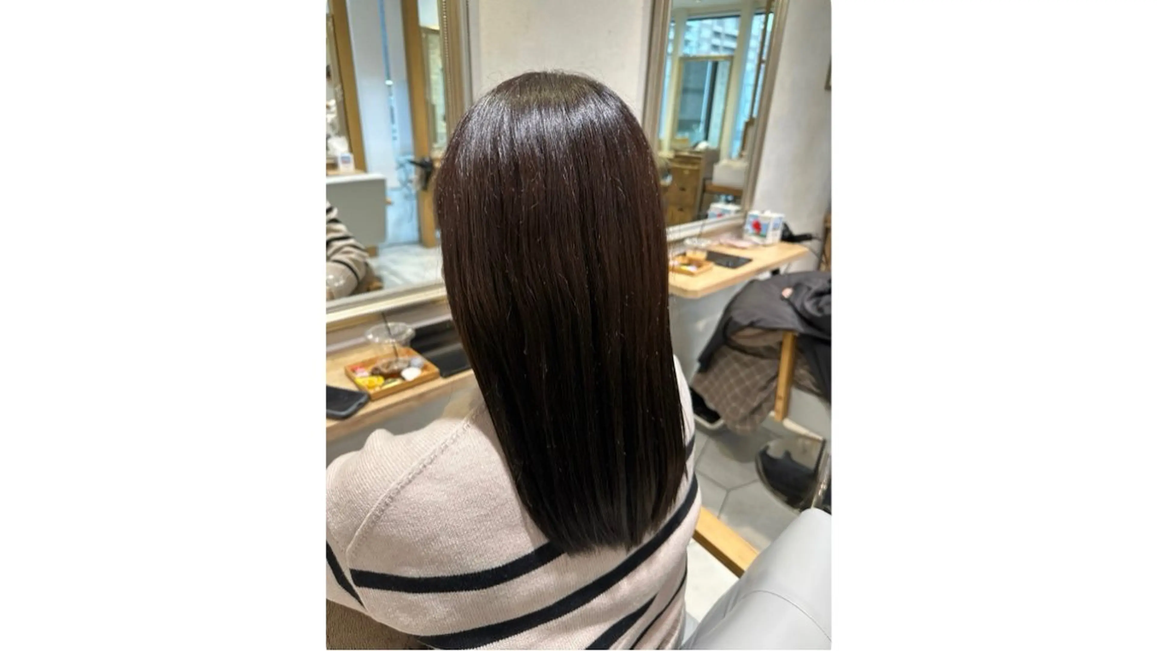 カラー 長谷川 幸帆のヘアスタイル