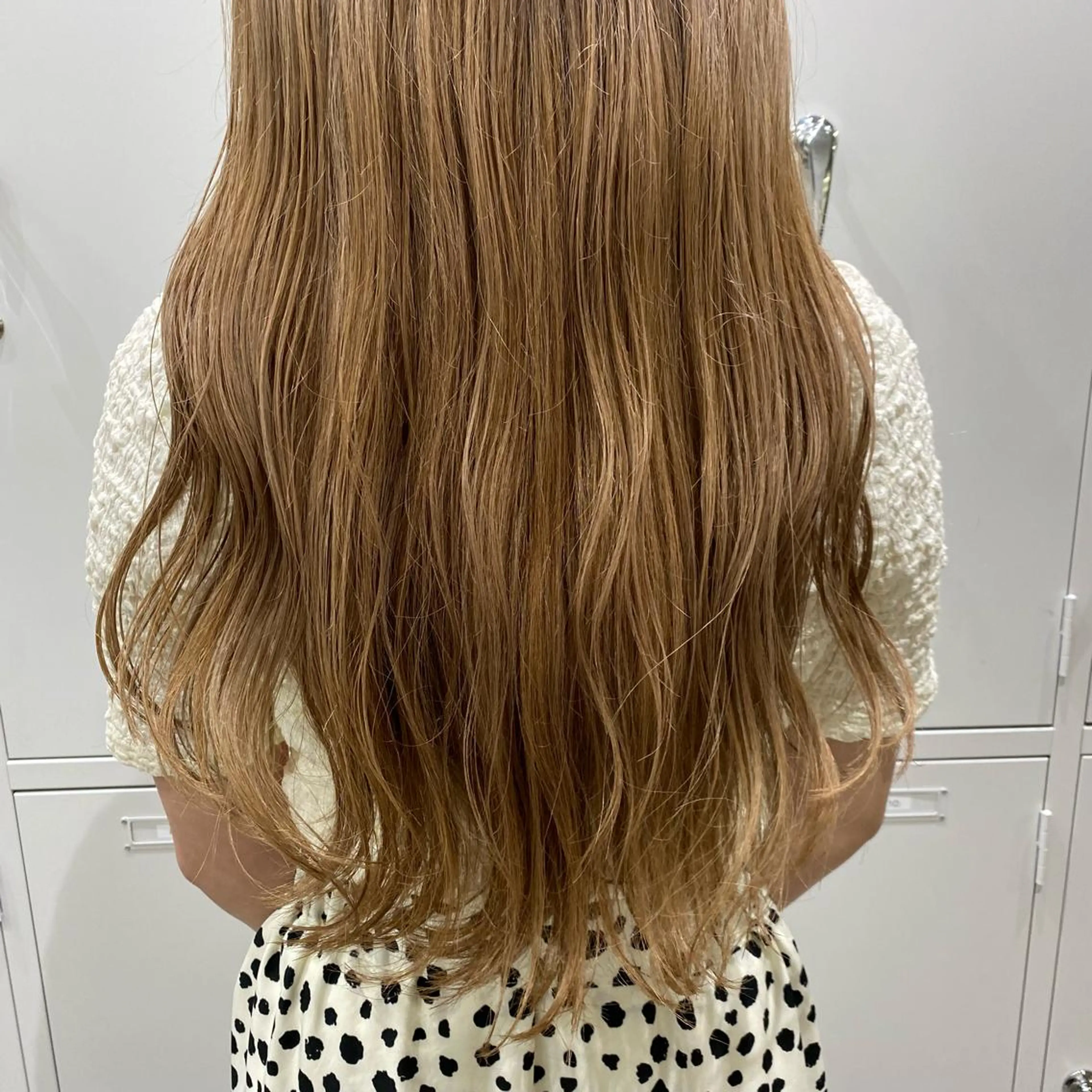 ロング ヘアカラー トリートメント ヘッドスパ ヘアセット kai .のヘアスタイル