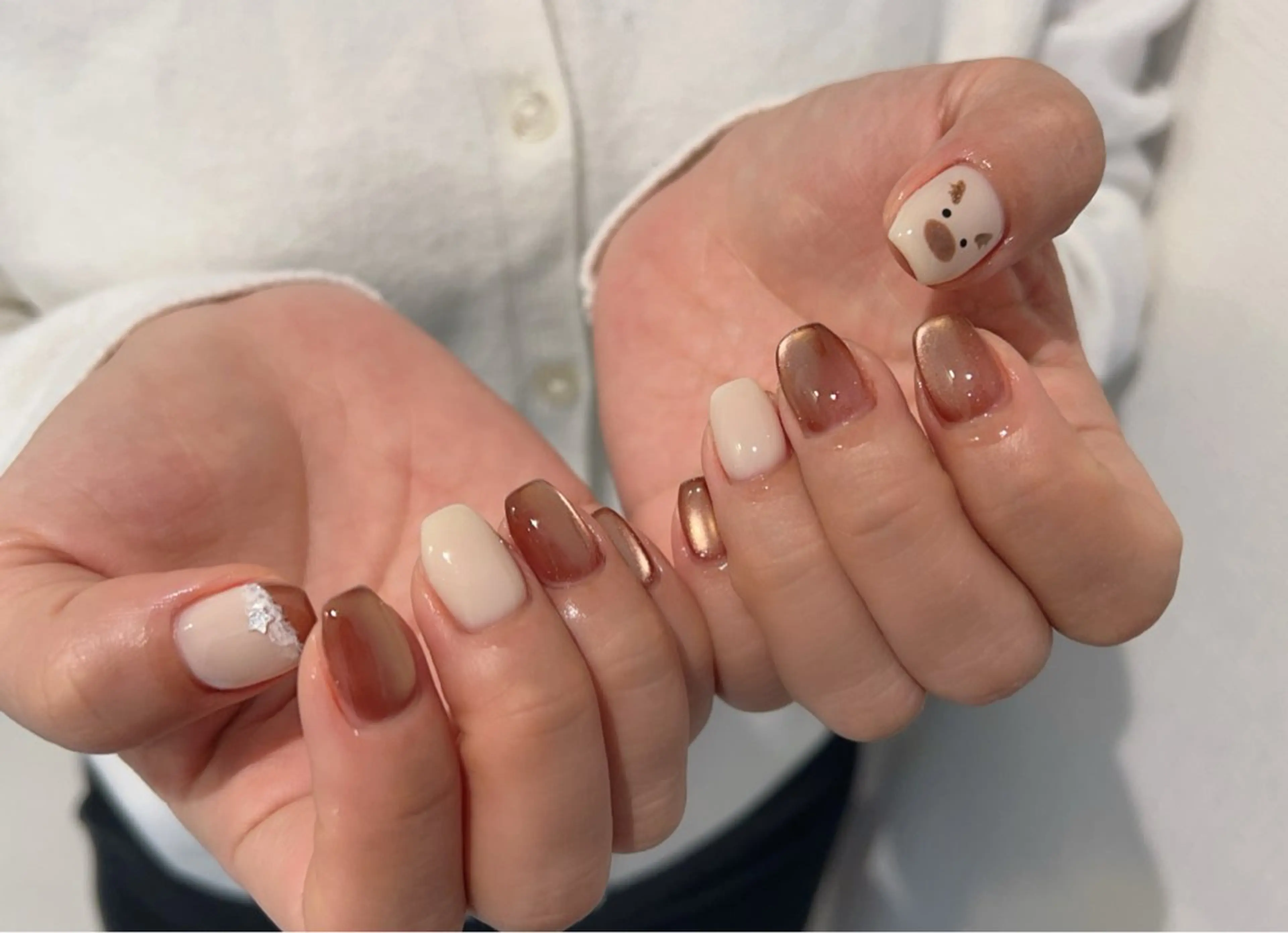 ネイル マグネットネイル ハンドネイル Nail salon CELEBRAILのネイルデザイン