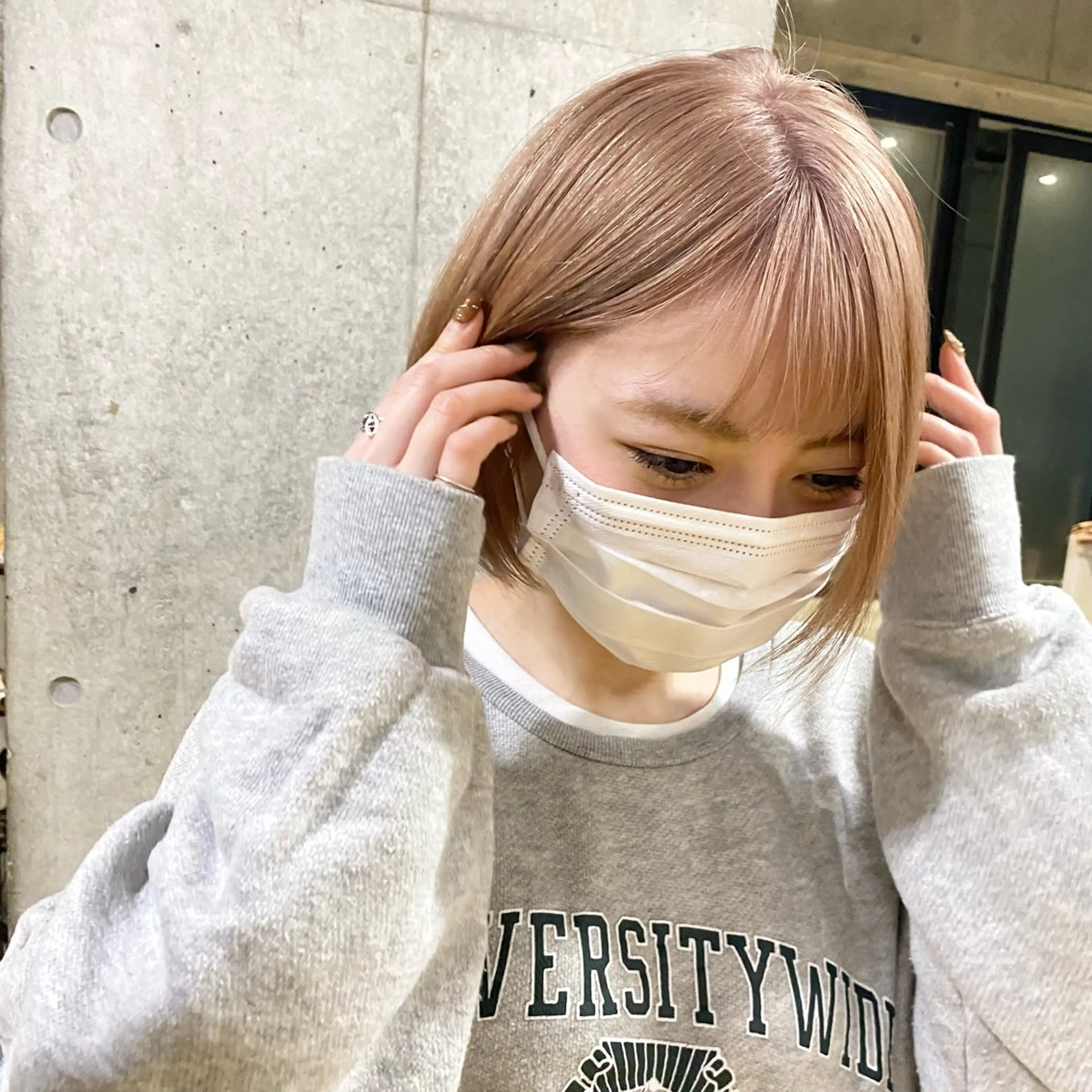 ショート ⭐️横浜ブリーチ特化 美容師　堤涼⭐️のヘアスタイル