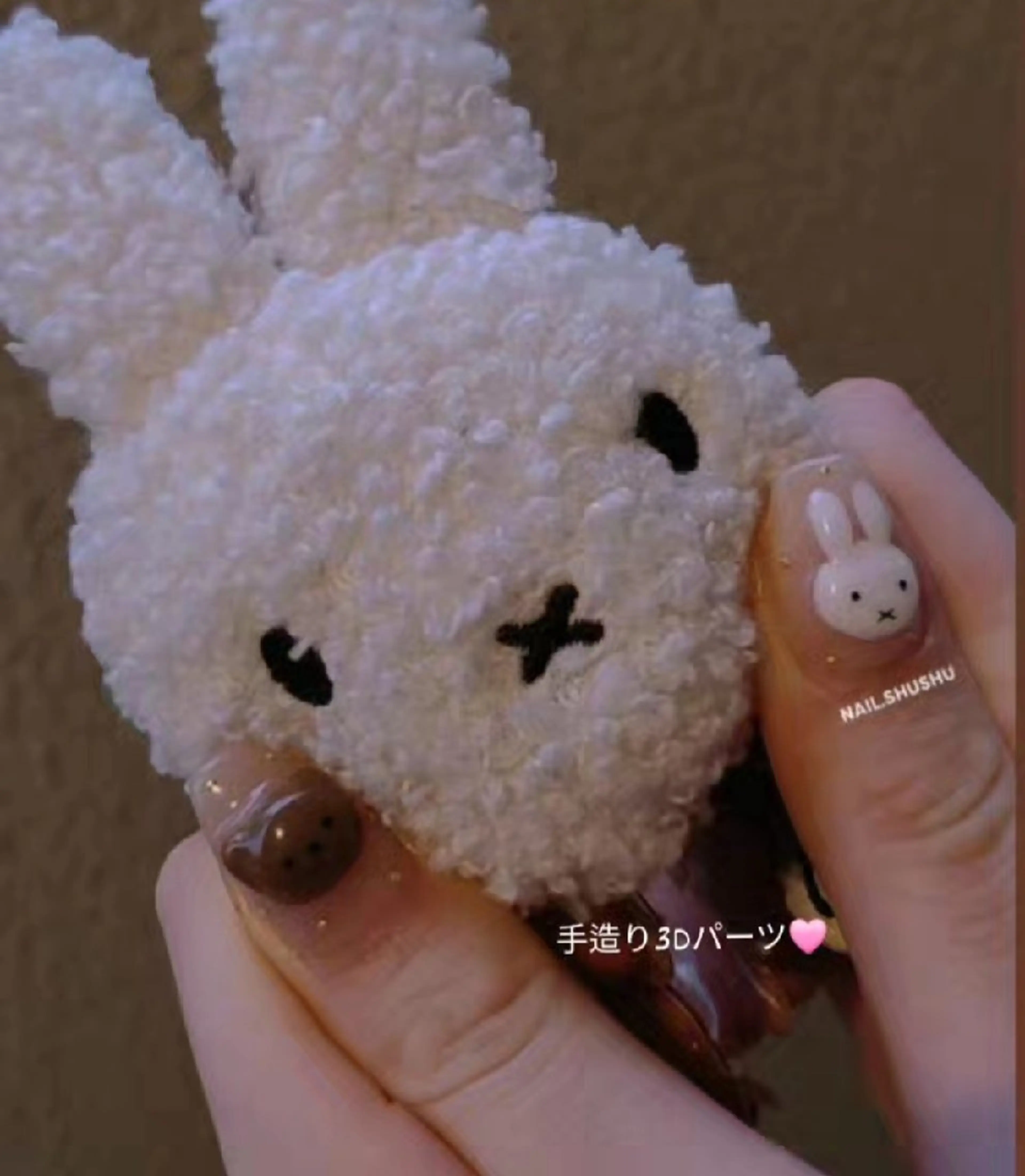 ネイル ハンドネイル 3dパーツ/流行り 👧shushu❤️のネイルデザイン