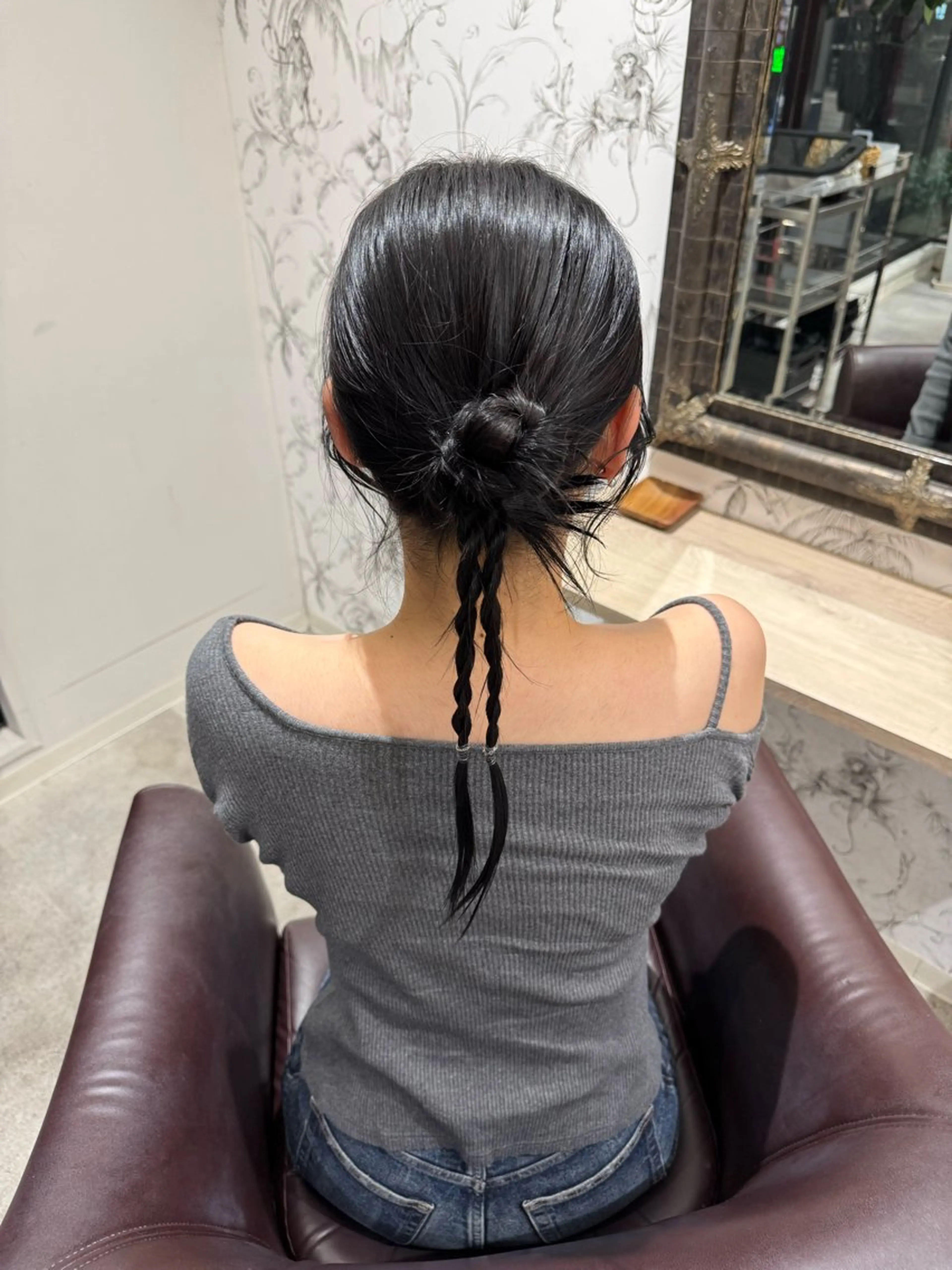 ロング トリートメント 大名/透明感カラー/ 中明度カラー/徹平のヘアスタイル