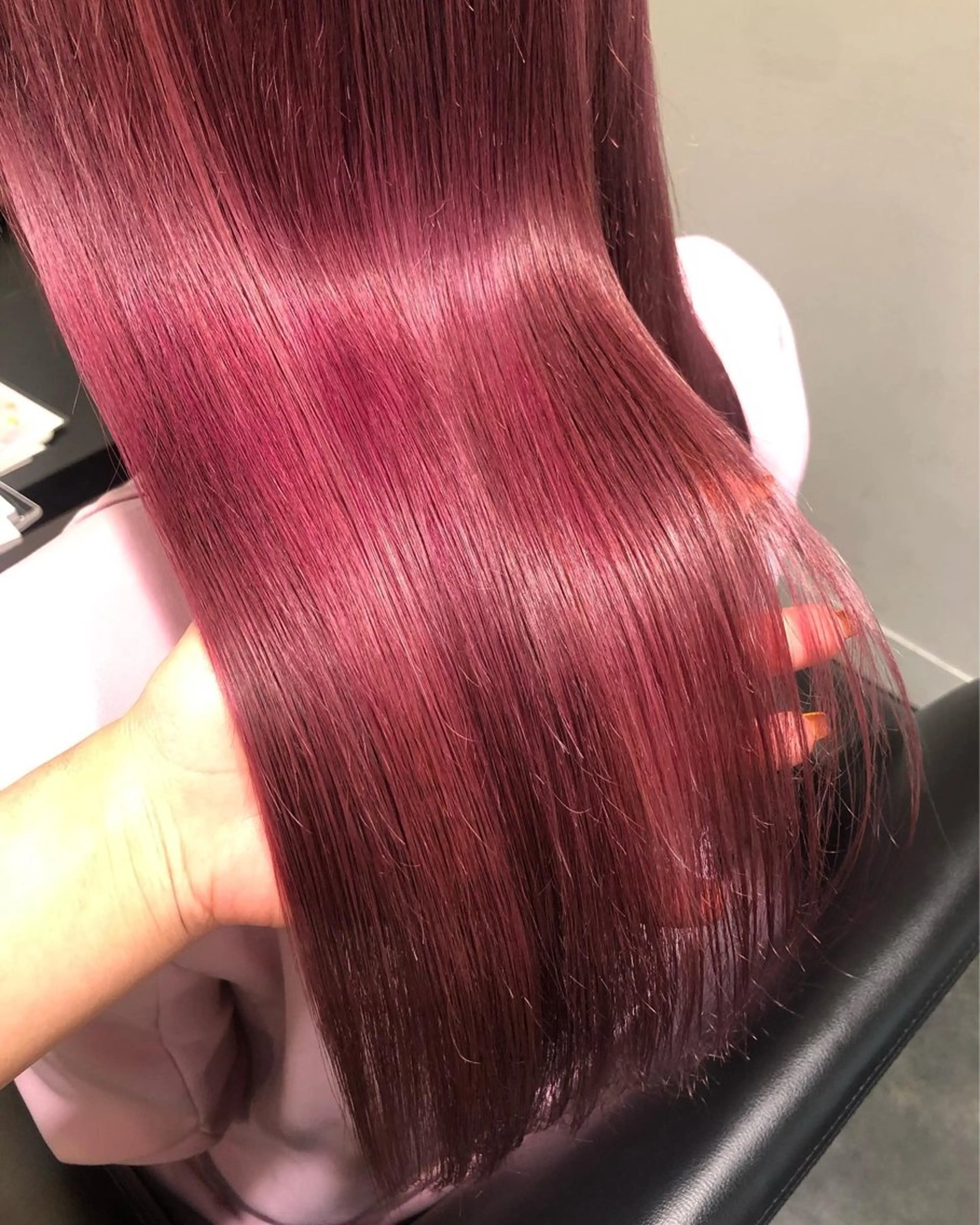ロング メンズモデル板橋 島田依杏のヘアスタイル