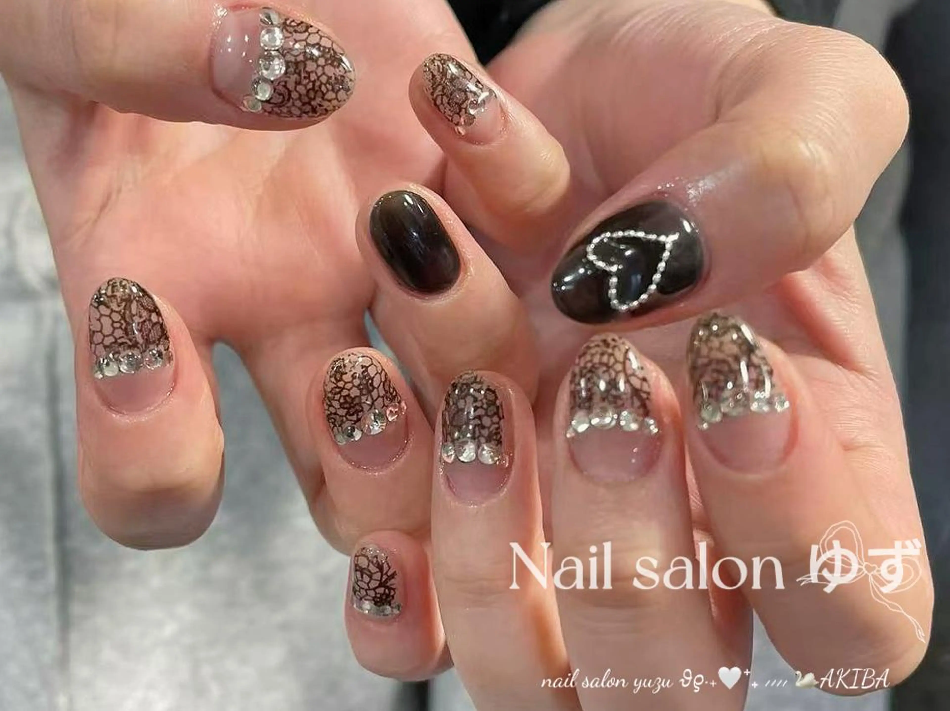 ネイル ハンドネイル MAKI💚💚💚 秋葉原.のネイルデザイン