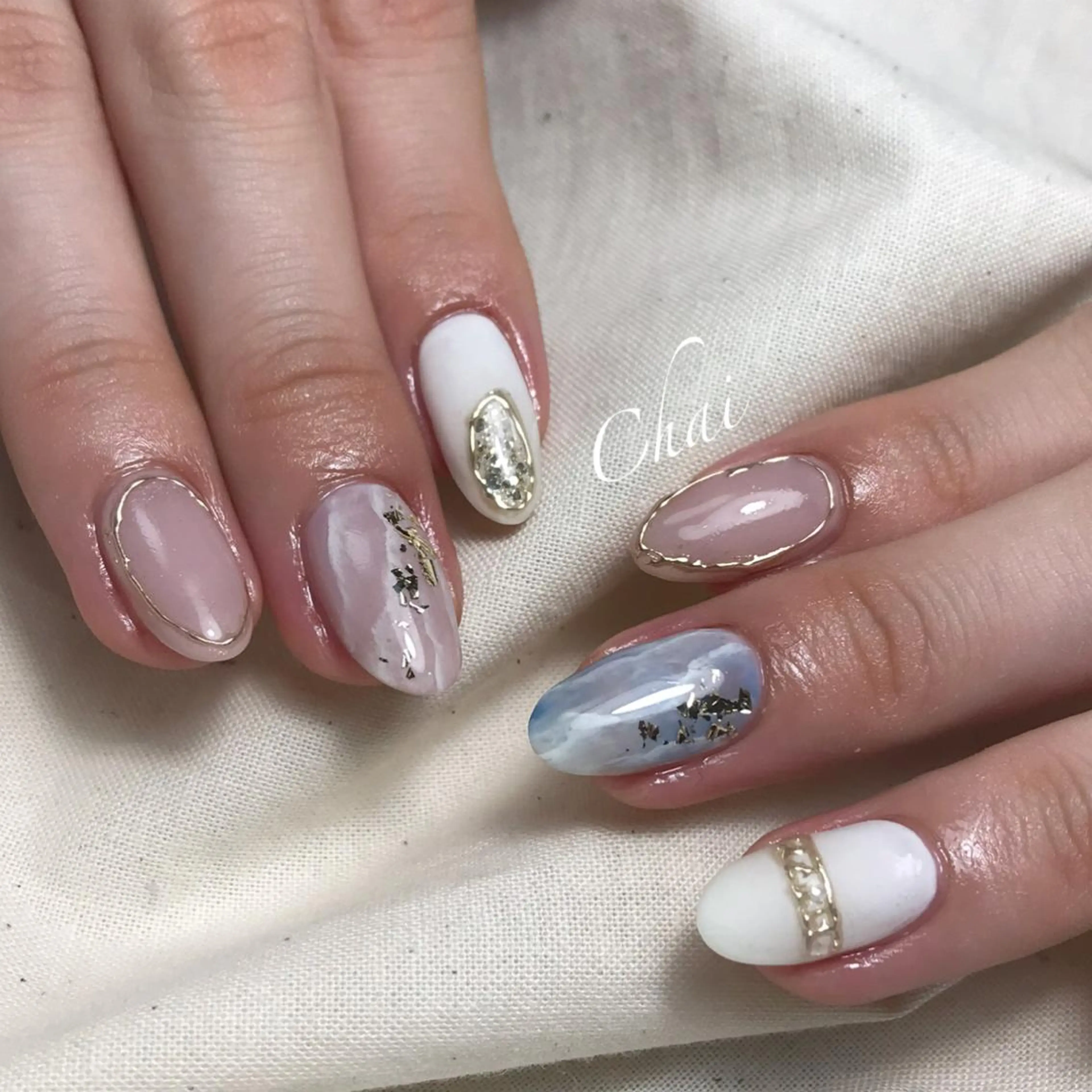 ネイル ハンドネイル 💅chainail _aiのネイルデザイン