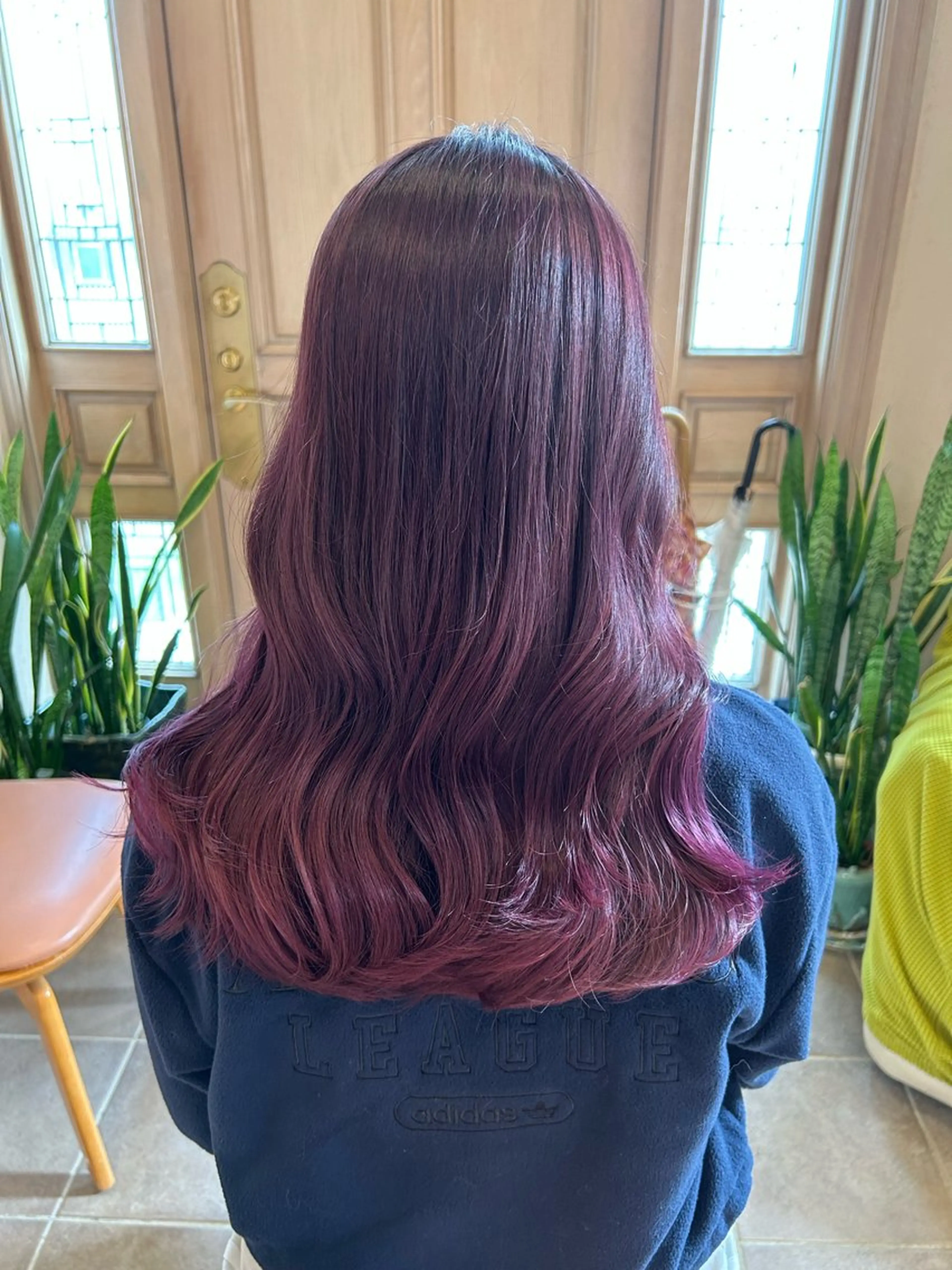 セミロング カラー mayu .のヘアスタイル