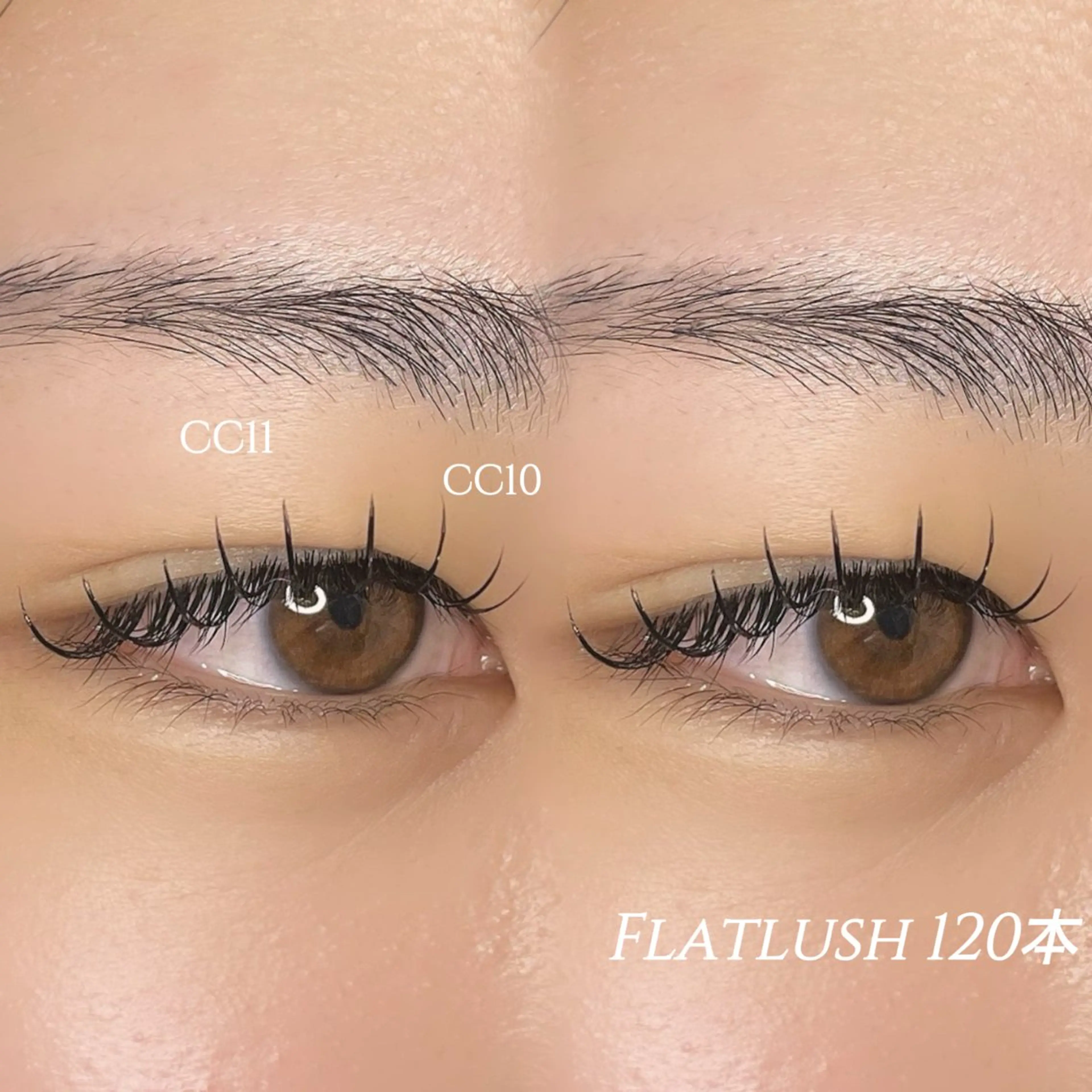 マツエク・マツパ フラットラッシュ lagoon eyelash津久野のマツエク・マツパデザイン