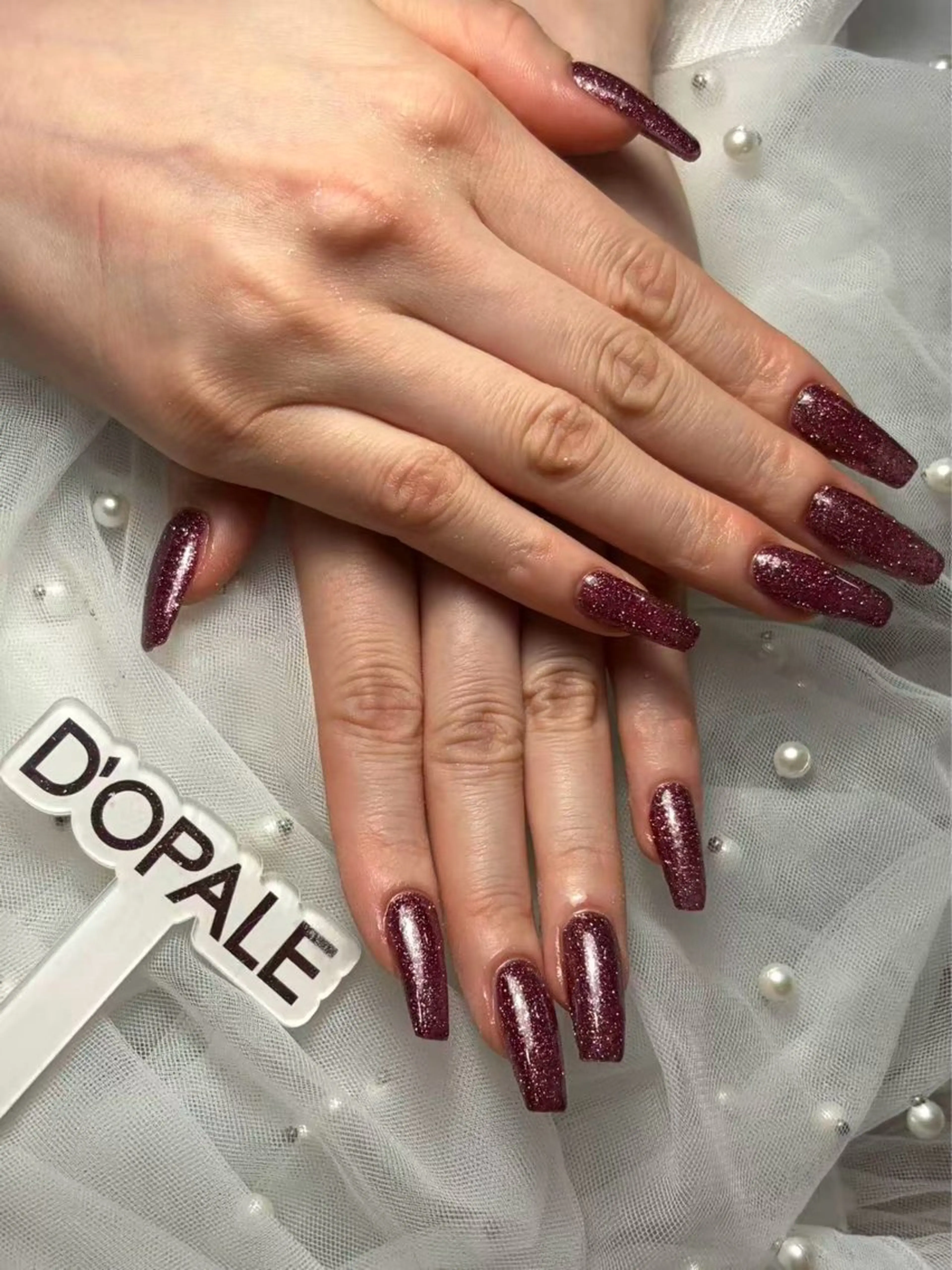 ネイル ハンドネイル D‘OPALEサロン所属・長さ出し専門店 上野kkのネイルデザイン