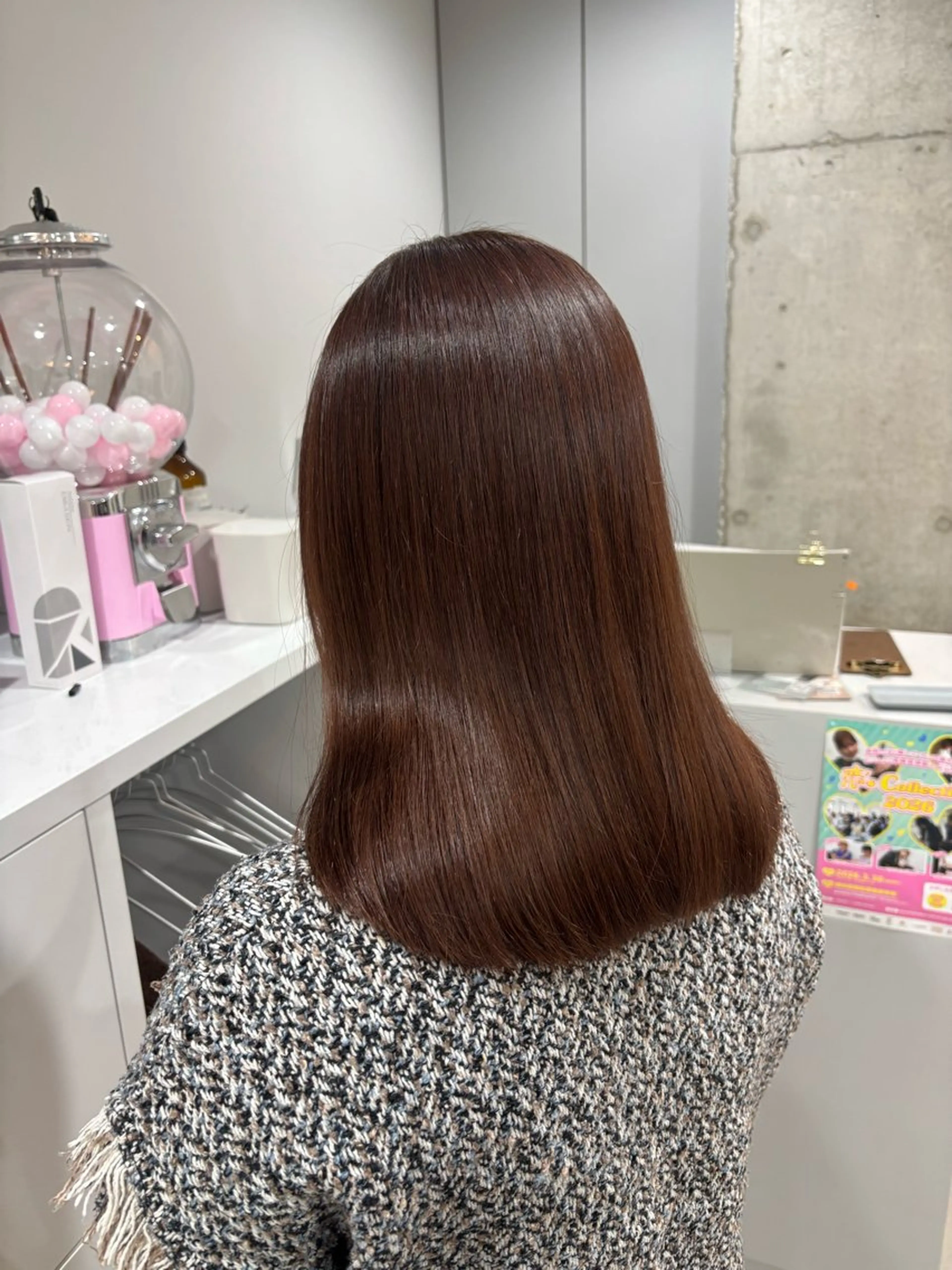 セミロング カラー ヘアカラー ☆カット/カラー/ ヘアアレンジ☆ ﾘｻのヘアスタイル