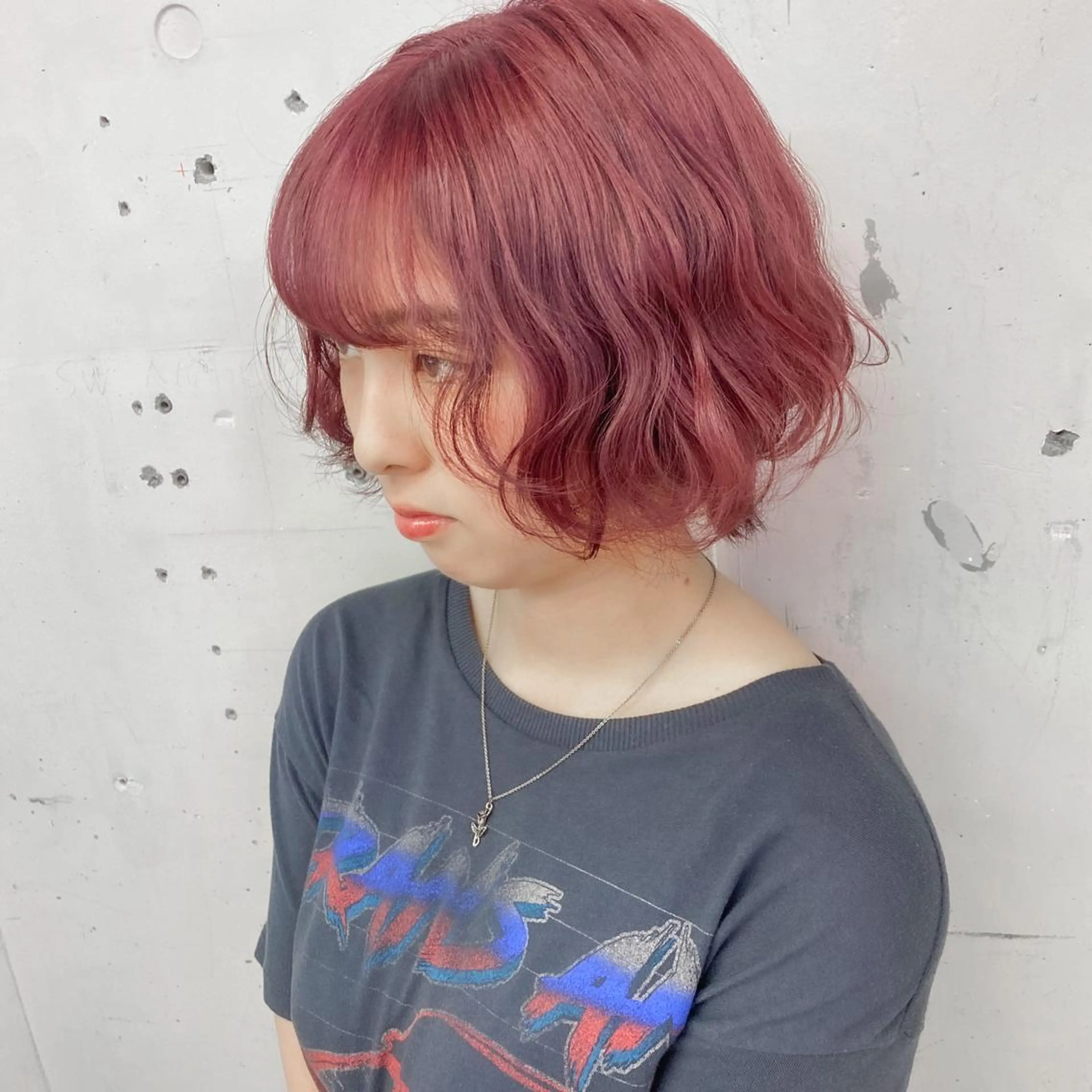 ショート カラー 💗💗韓国レイヤー yu-ki💗💗のヘアスタイル