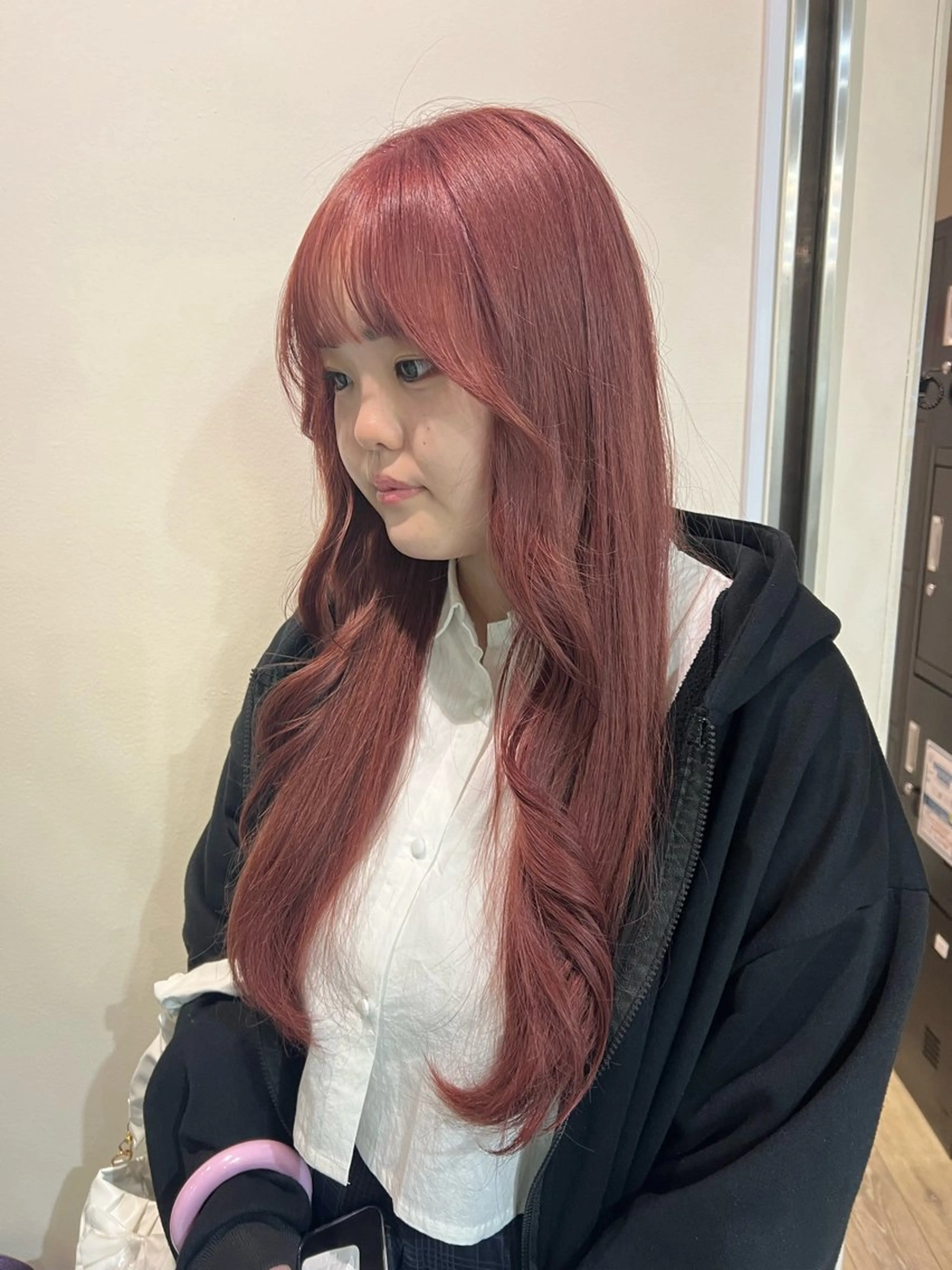 ロング ヘアカラー トリートメント yuuna. 🪽のヘアスタイル