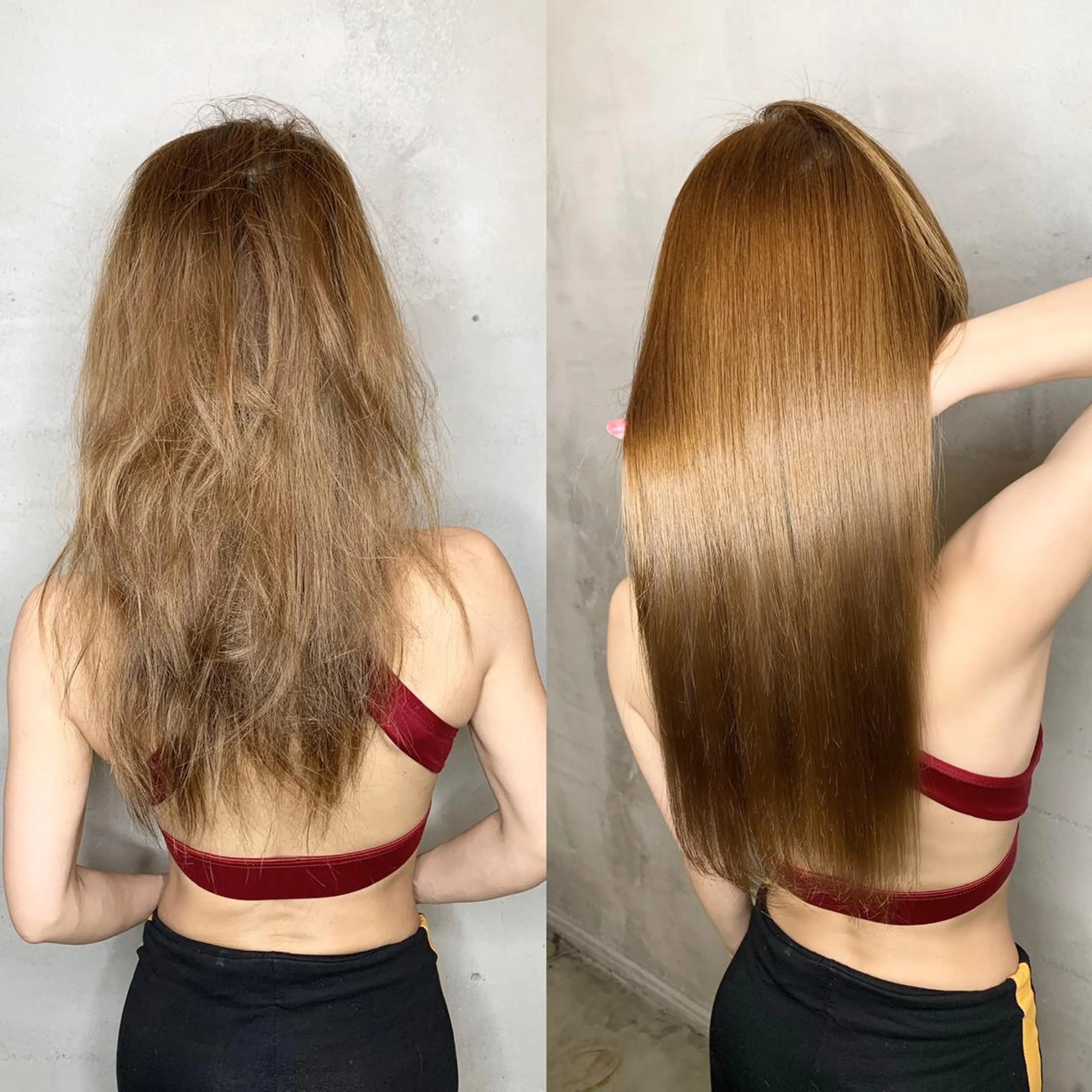 ロング カラー パーマ 黒髪 ブルーカラー ブルーブラック インナーカラー くせ毛 渋谷レイヤーカット❌ 縮毛矯正専門/武田涼のヘアスタイル