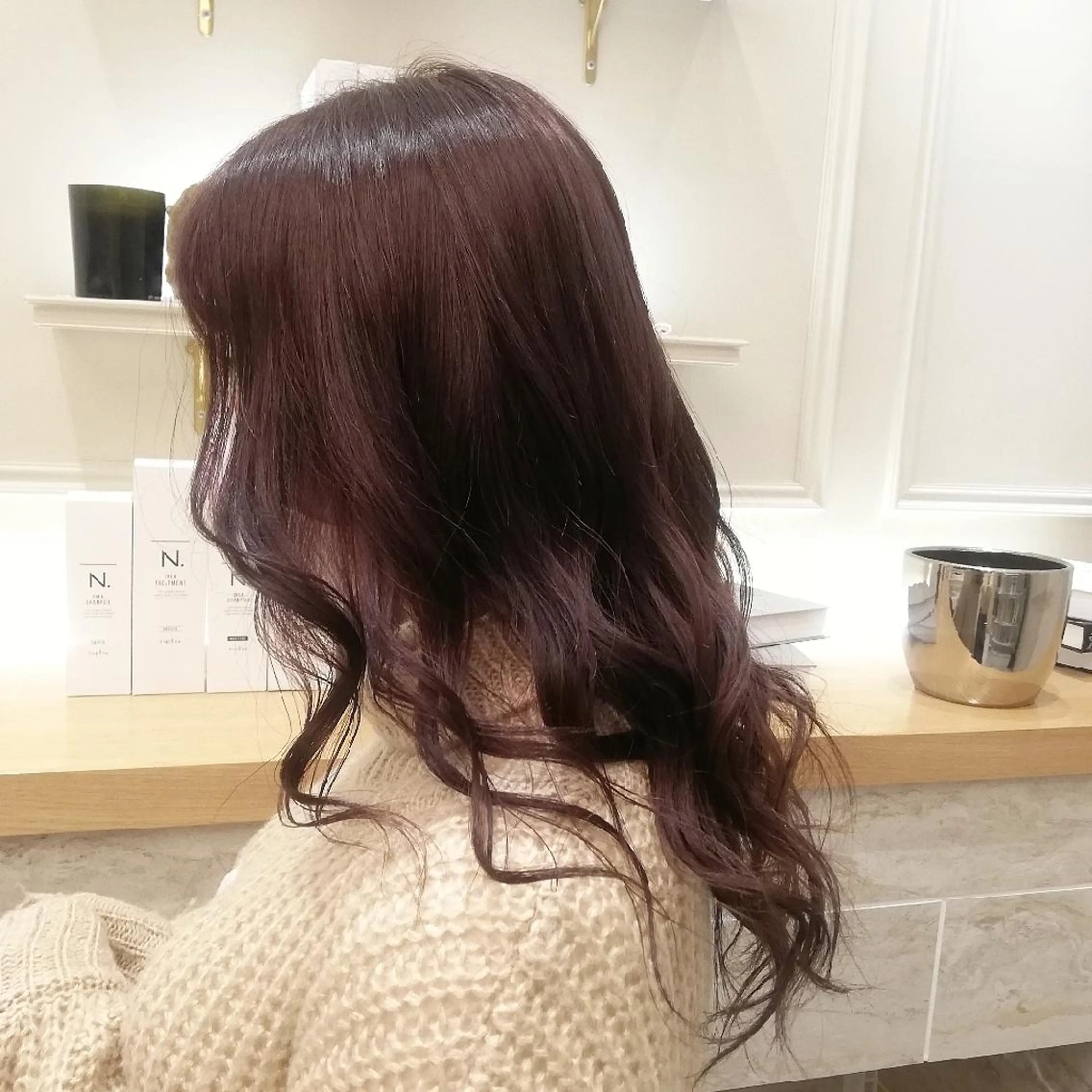 ロング カラー カシス 🌺夏の褒められヘア 🌺 NAO のヘアスタイル