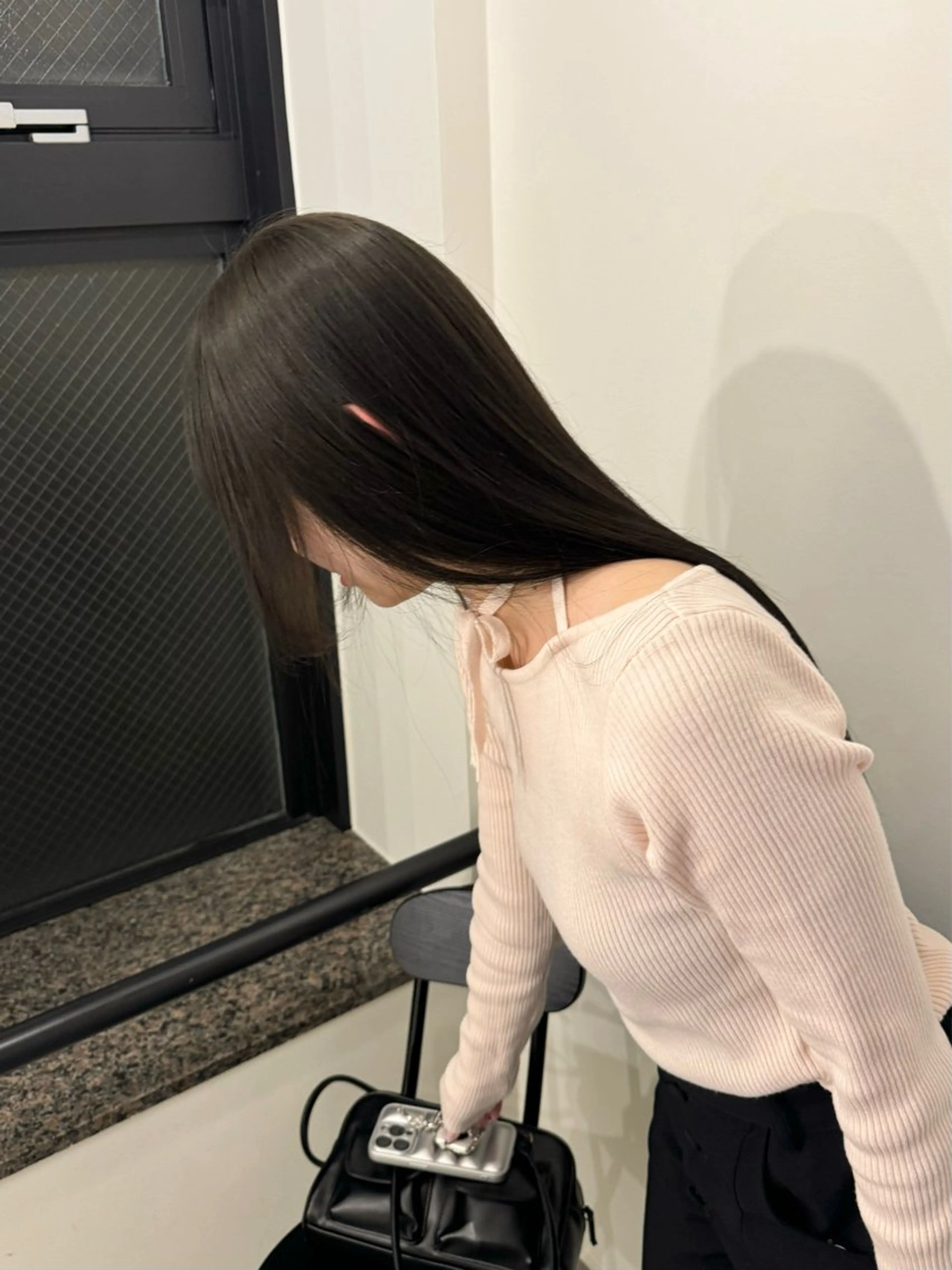 ロング カラー ヘアカラー 内沼 恵留菜のヘアスタイル