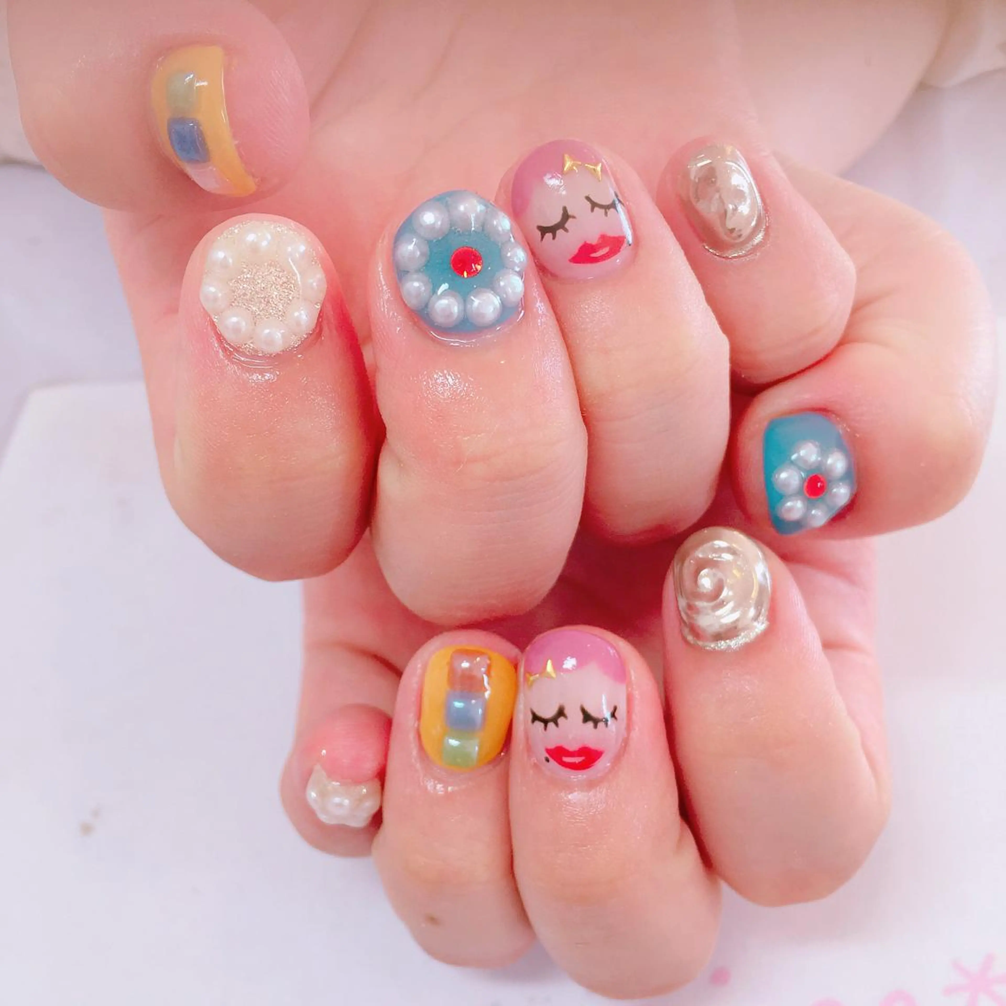 ネイル La neige* yuki 🐩🌙のネイルデザイン