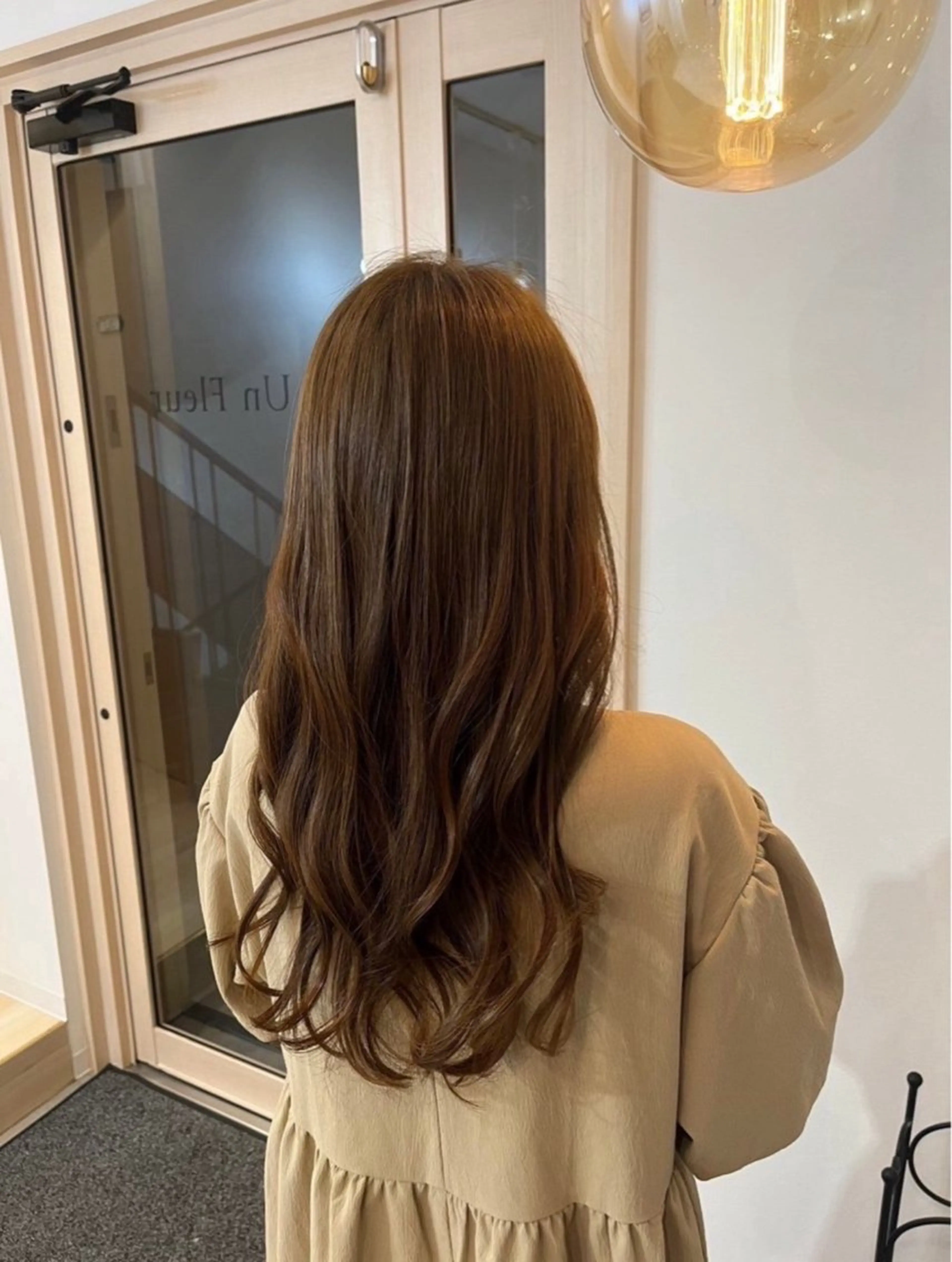 ミディアム リレイス 伊藤愛斗のヘアスタイル