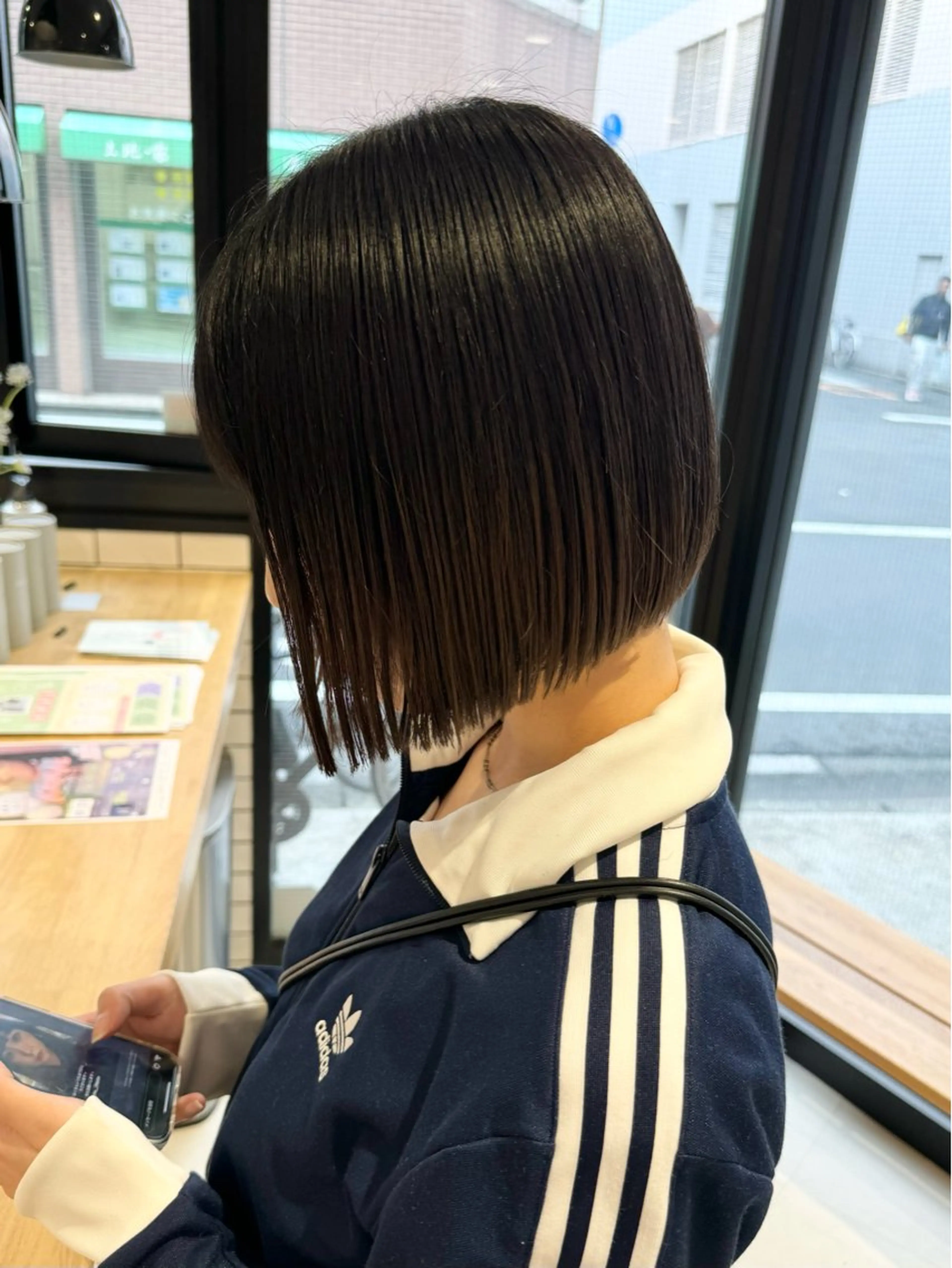 ショート カラー フェザー/ニュアンス パーマ/ryutoのヘアスタイル