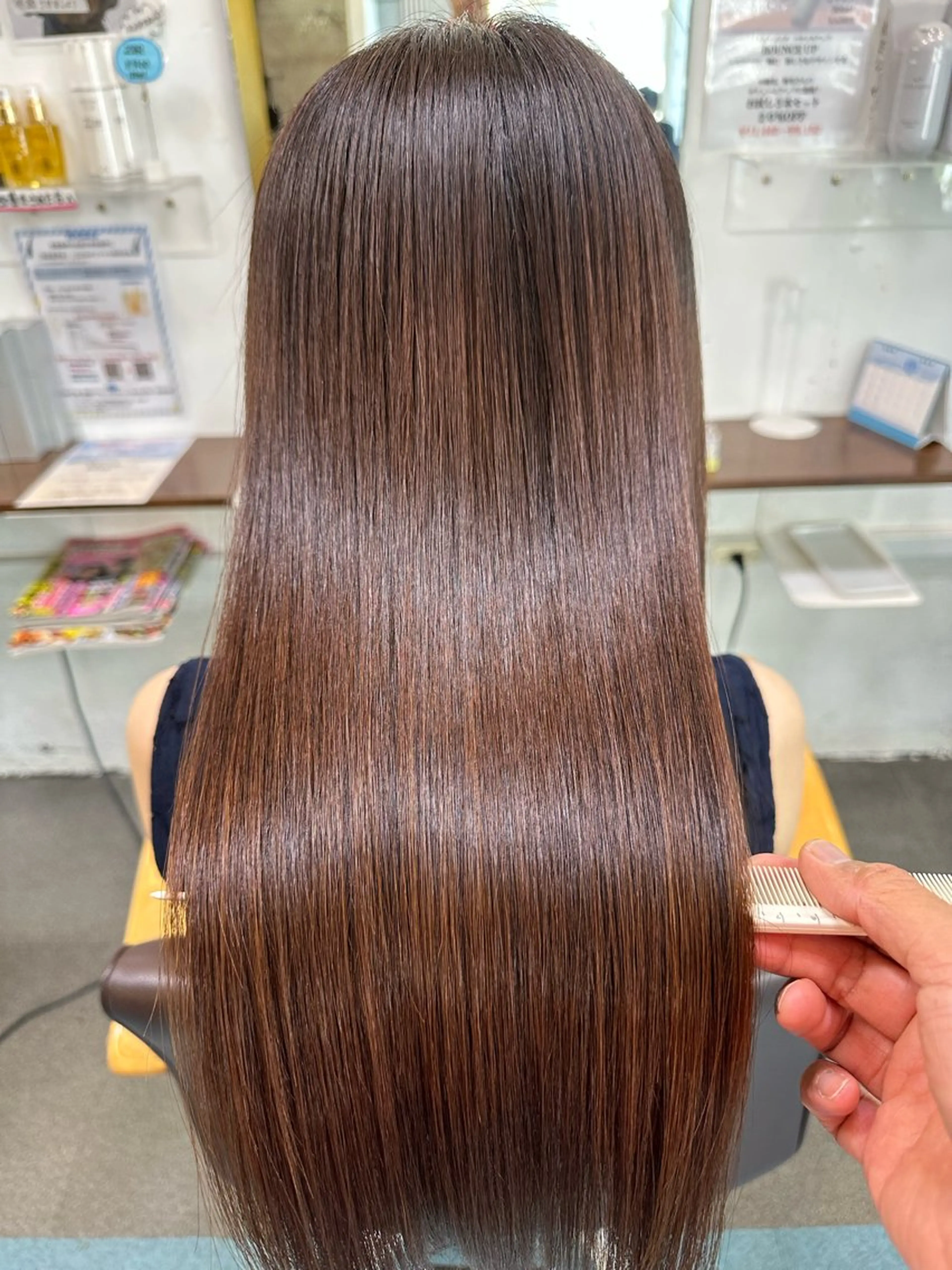 ロング 髪質改善 カット ヘアカラー トリートメント 【髪質改善】に特化 オリーブオイルクラブのヘアスタイル