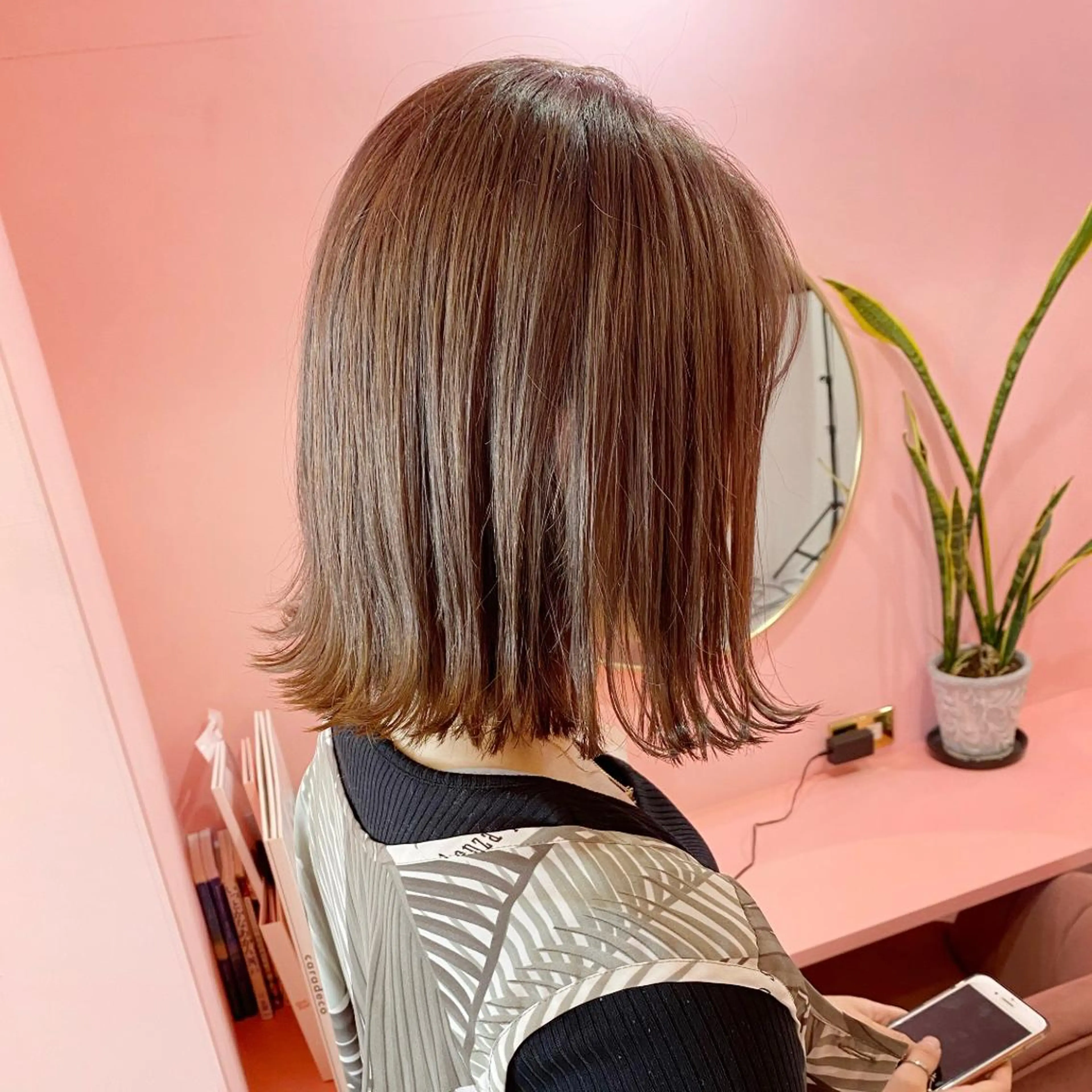 ショート カラー プル艶職人/ にしものヘアスタイル