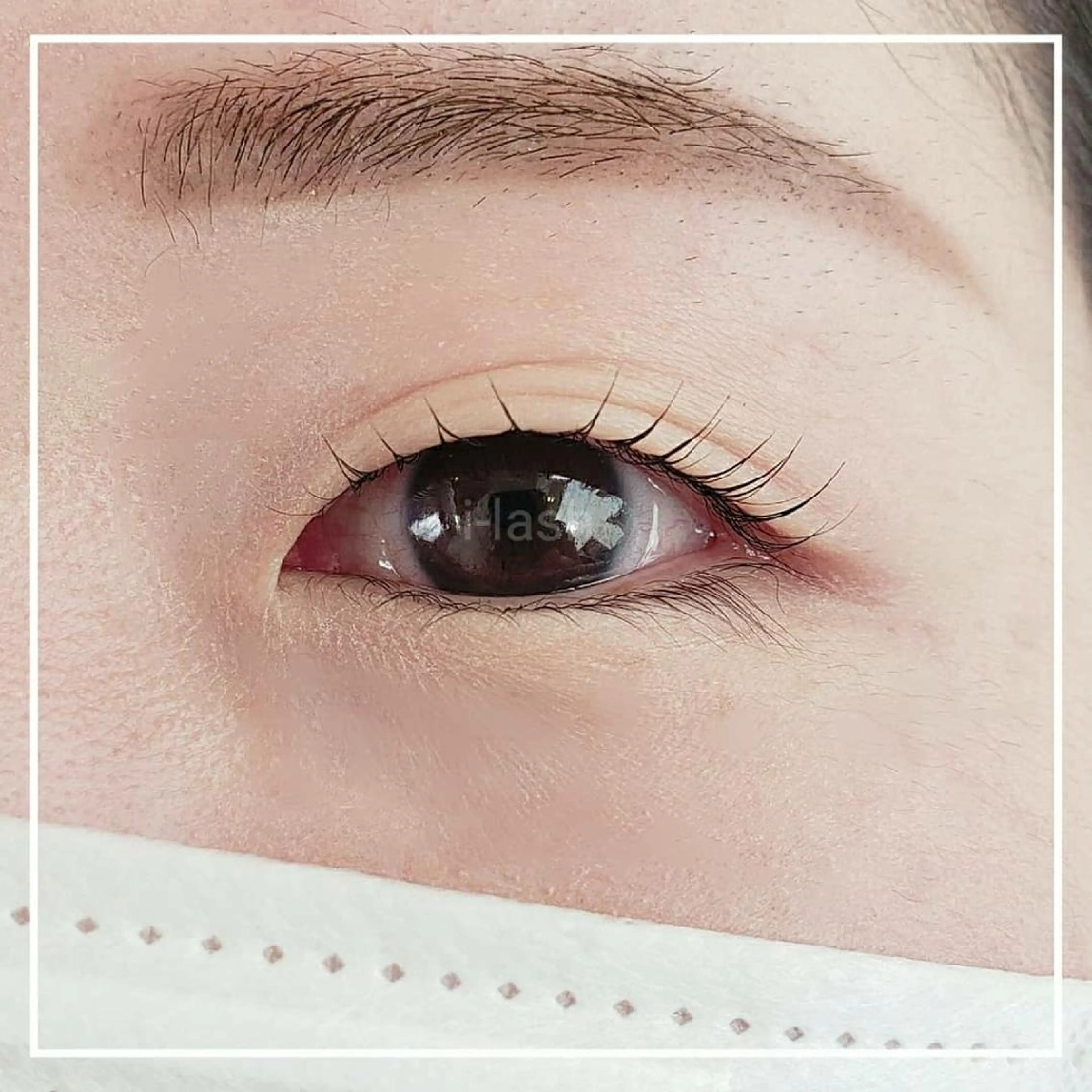 マツエク・マツパ ナチュラル 一重×まつ毛パーマ マツパ i-lash ~アイラッシュ~のマツエク・マツパデザイン