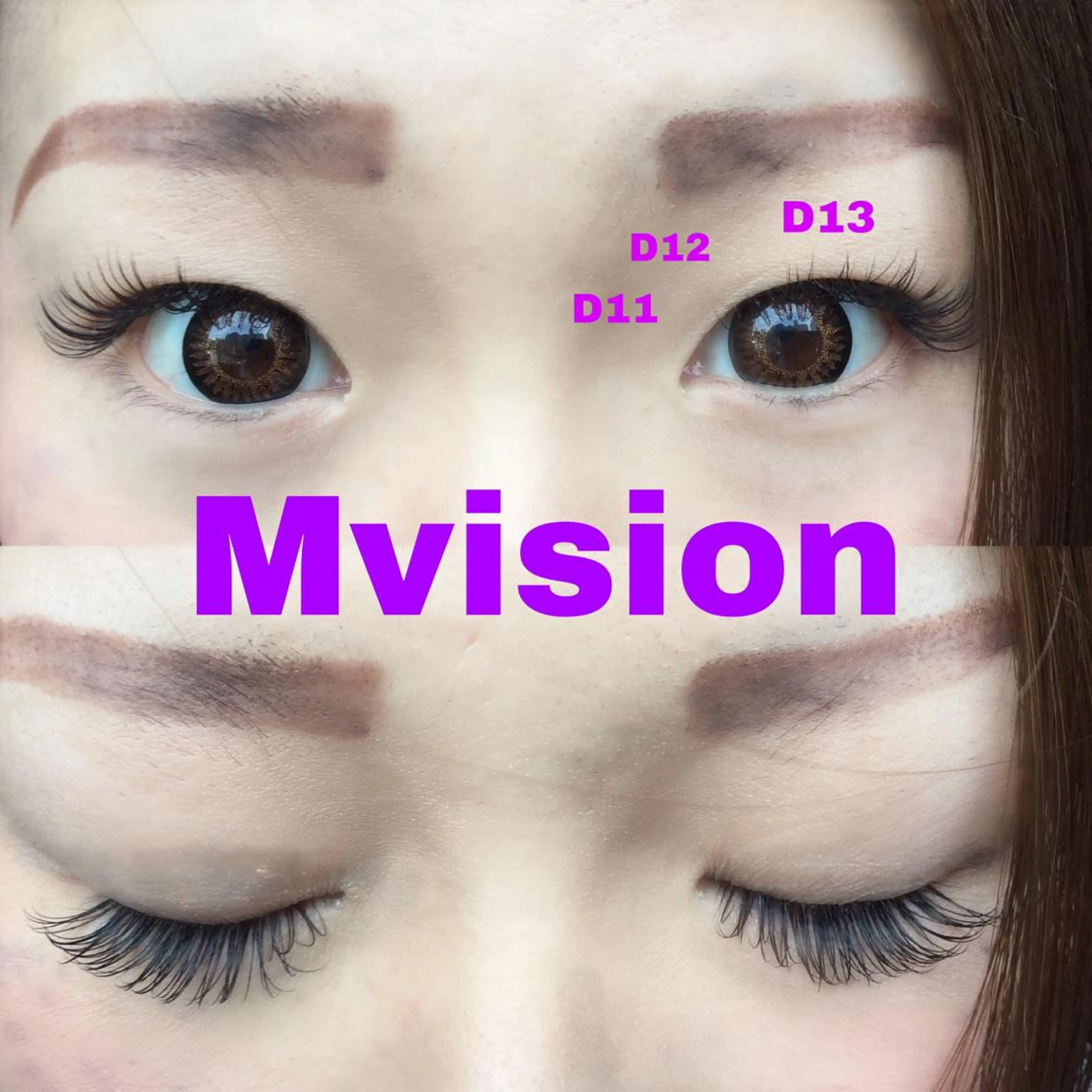 マツエク・マツパ M visionのマツエク・マツパデザイン