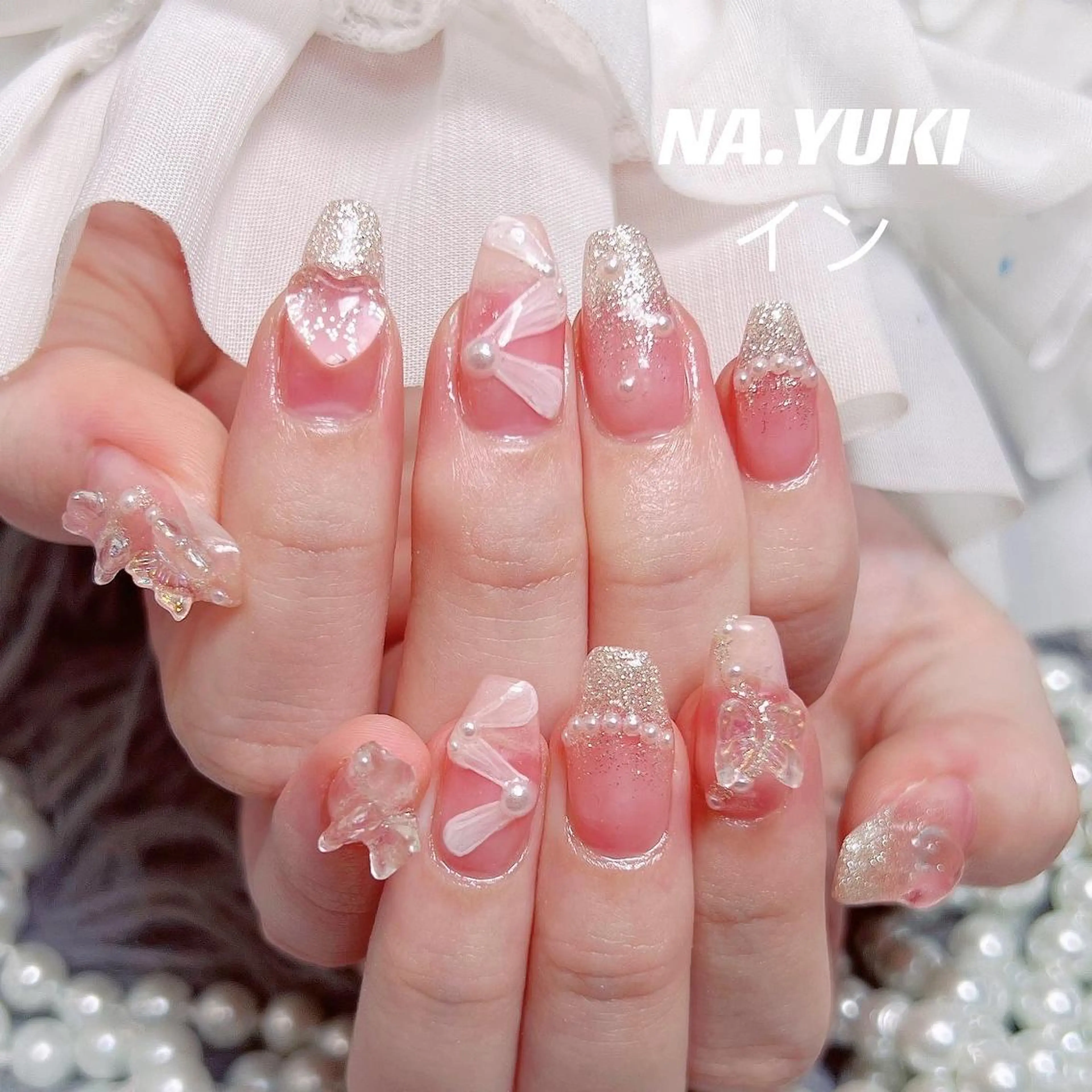 ネイル ハンドネイル ハンドケア 🎀 moo~ 🎀のネイルデザイン