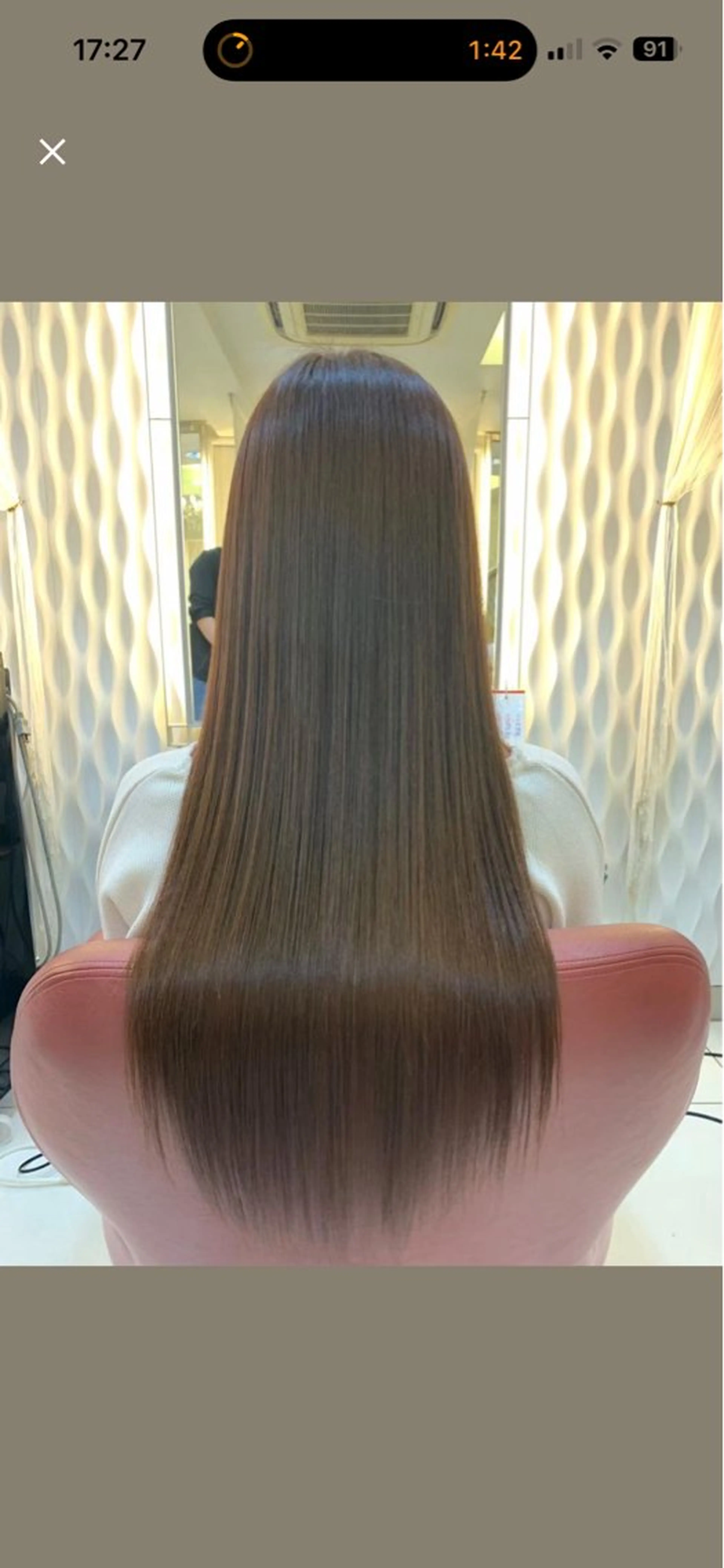 ロング 相馬 一真のヘアスタイル