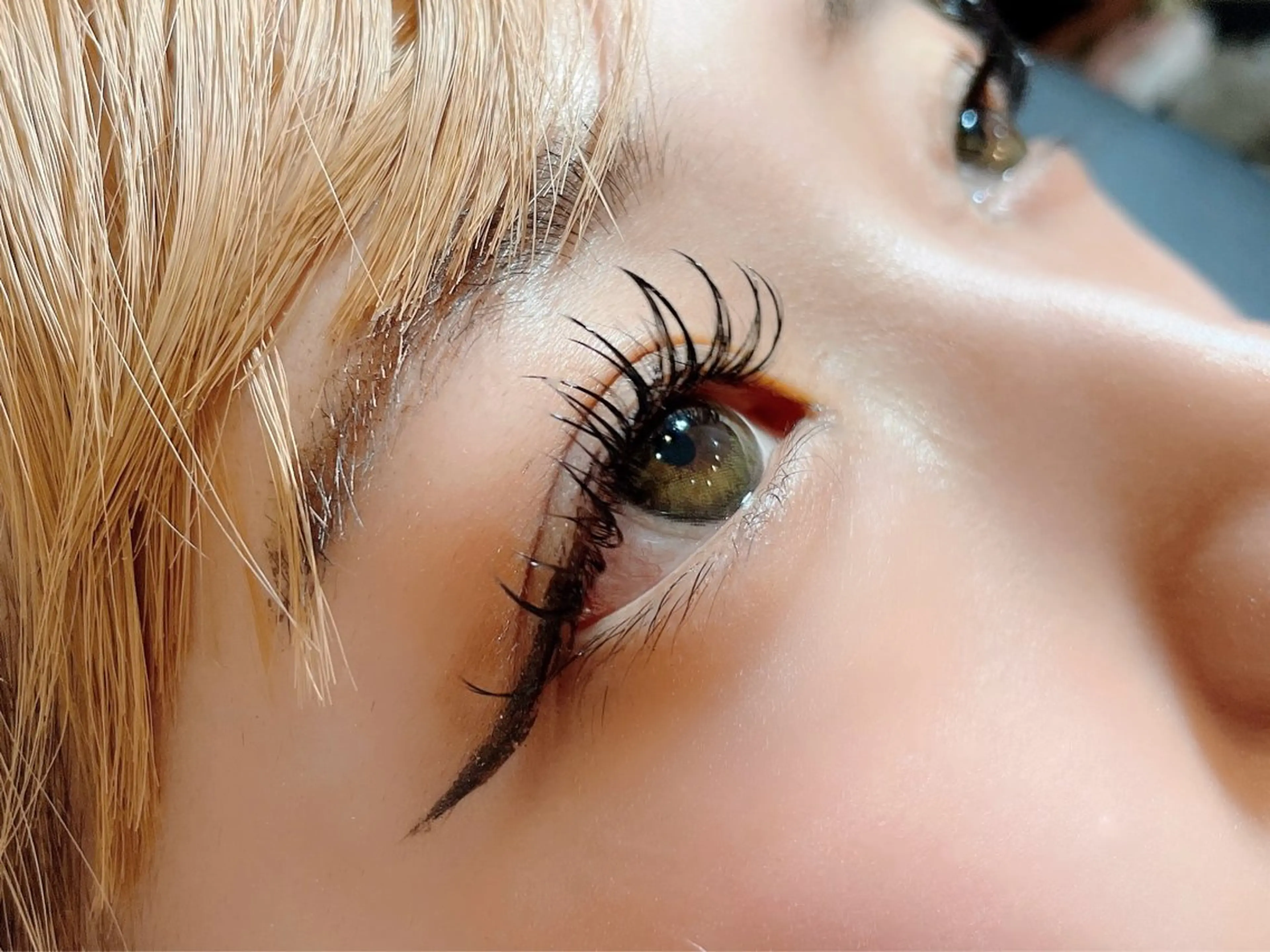 マツエク・マツパ 一重×まつ毛パーマ ボリュームラッシュ rune.🌼 kinoshitaのマツエク・マツパデザイン